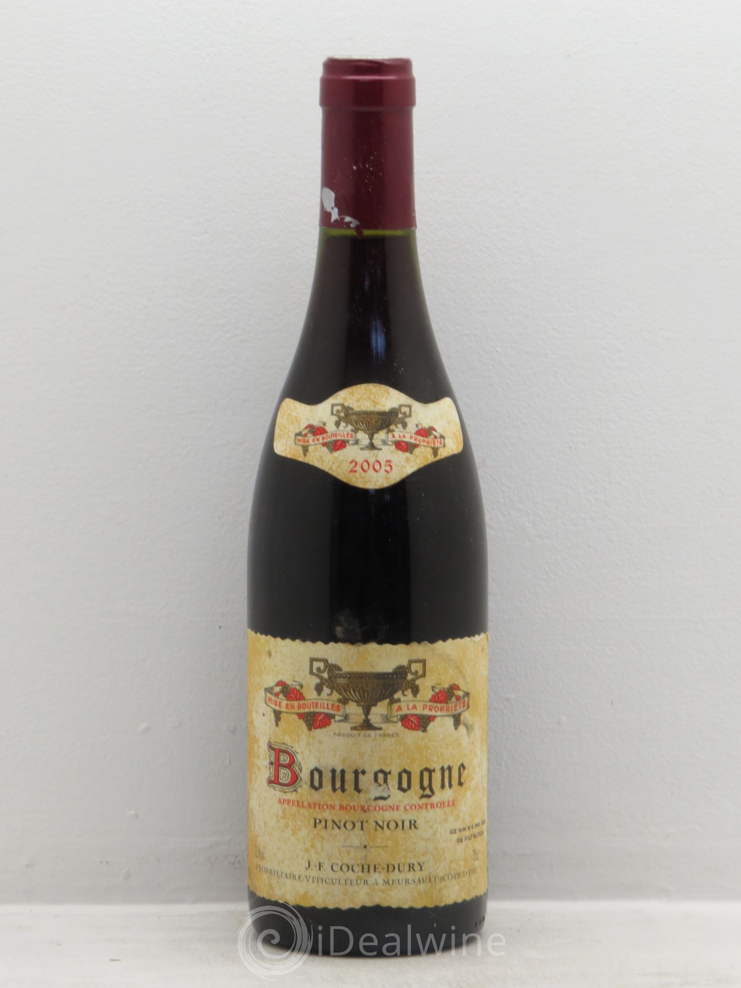 Bourgogne Coche Dury (Domaine) Pinot noir 2005 - Lot de 1 bouteille - 0