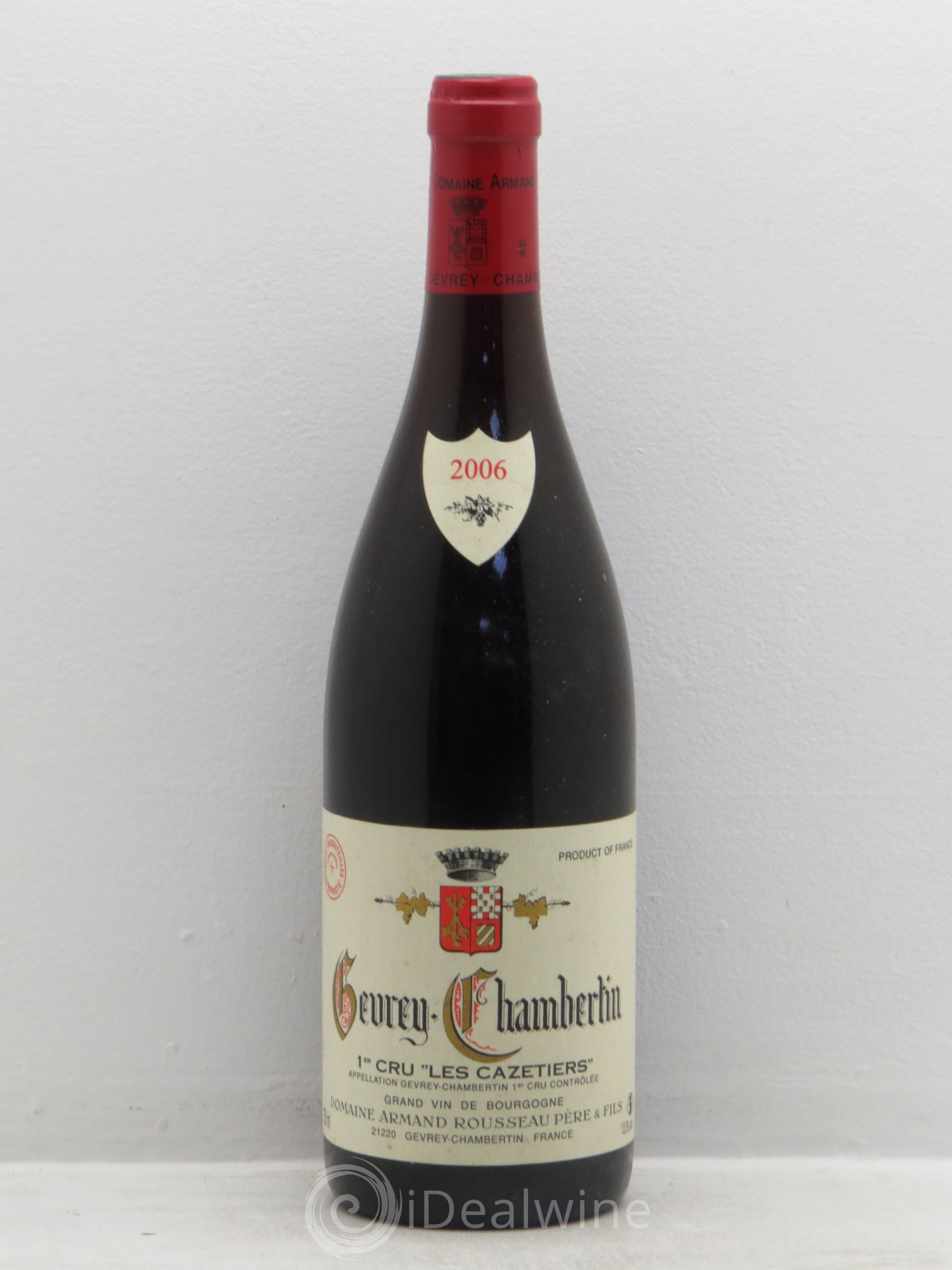 Gevrey-Chambertin 1er Cru Les Cazetiers Armand Rousseau (Domaine) 2006 - Lot de 1 bouteille - 0