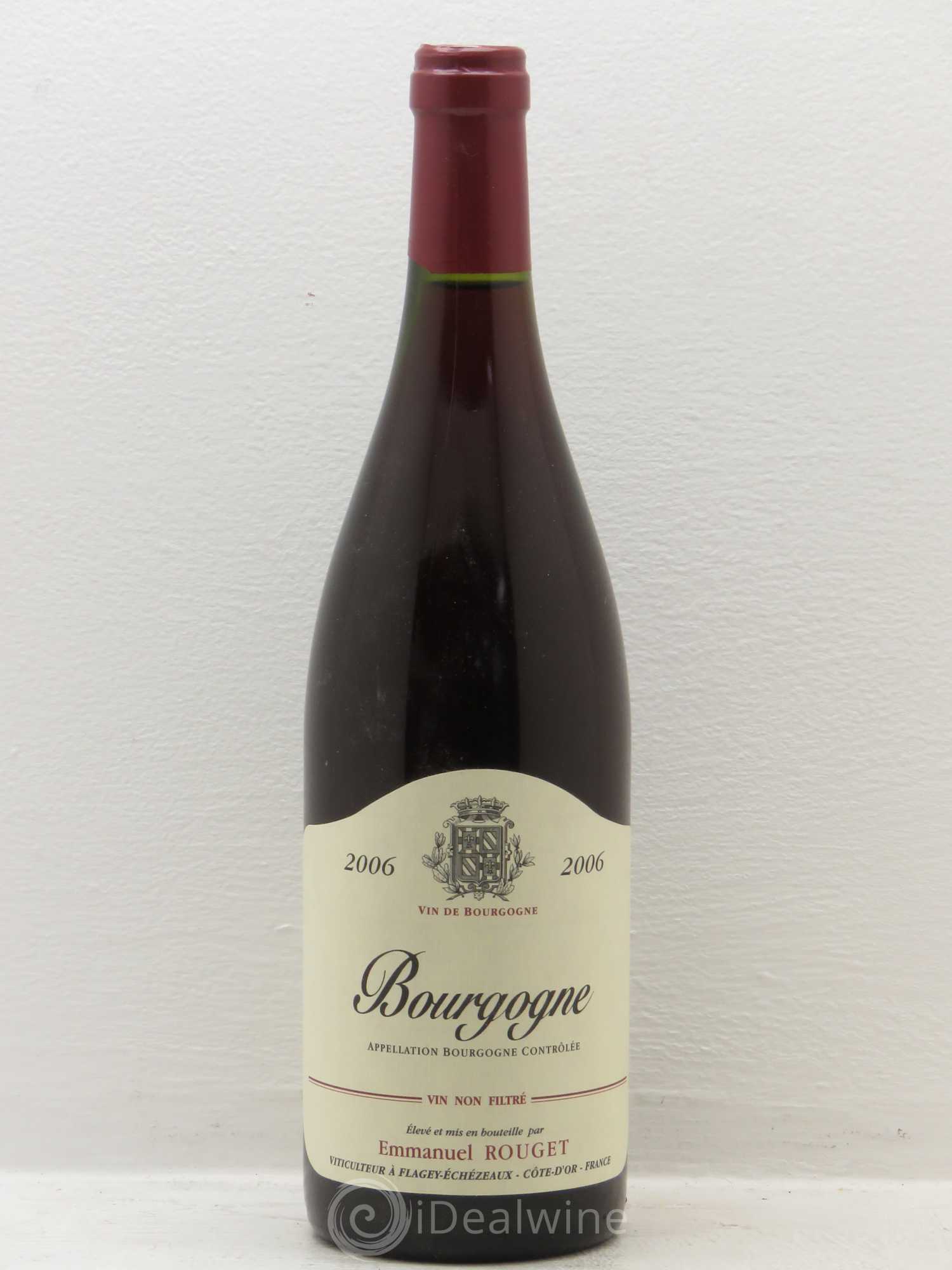 Bourgogne E.Rouget 2006 - Lot de 1 bouteille - 0