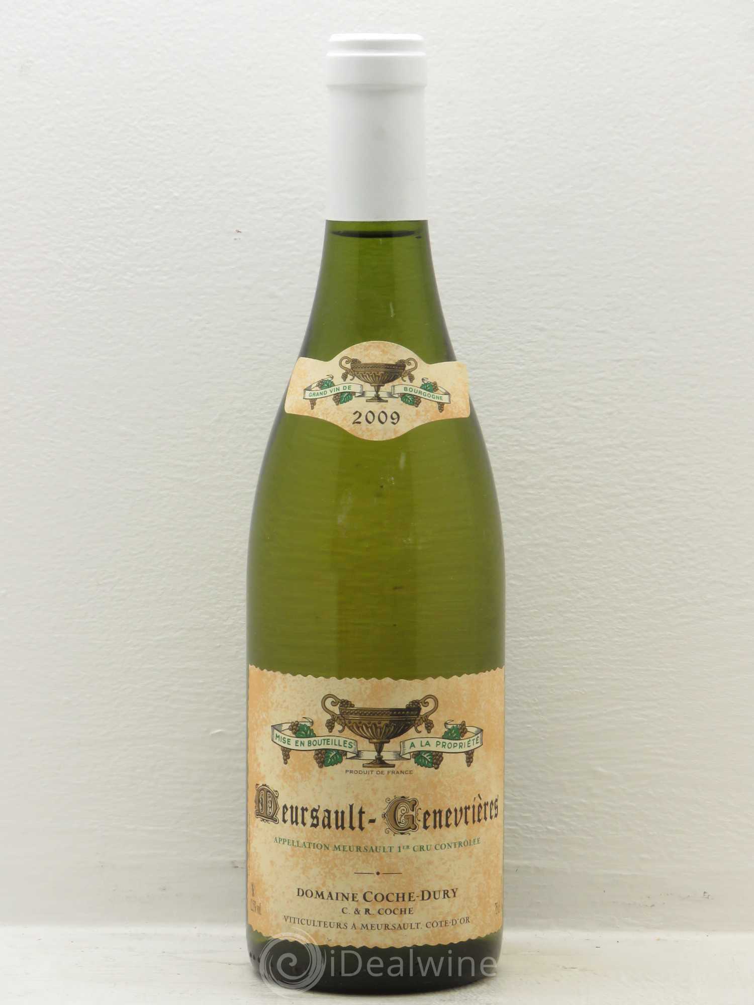 Meursault 1er Cru Genevrières Coche Dury (Domaine) 2009 - Lot de 1 bouteille - 0