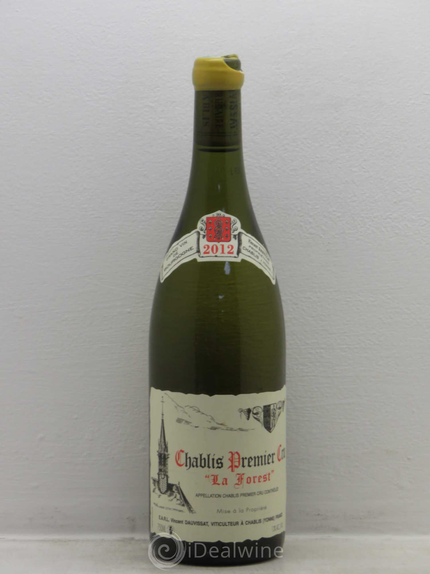 Chablis 1er Cru La Forest Vincent Dauvissat (Domaine) 2012 - Lot de 1 bouteille - 0