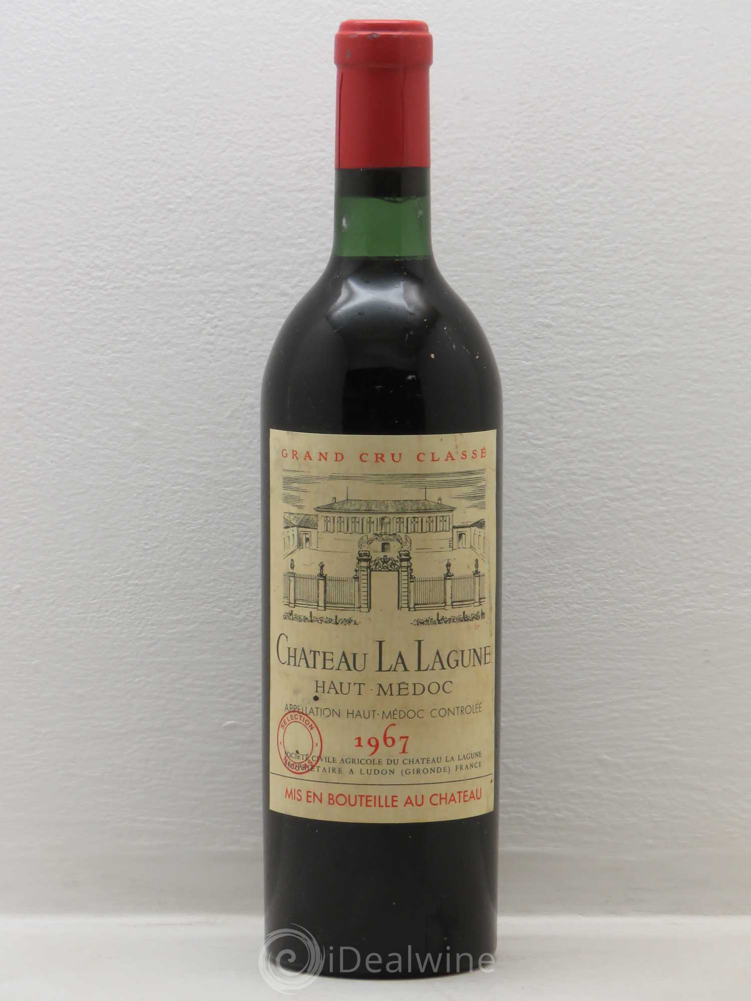 Château la Lagune 3ème Grand Cru Classé 1967 - Lot de 1 bouteille - 0