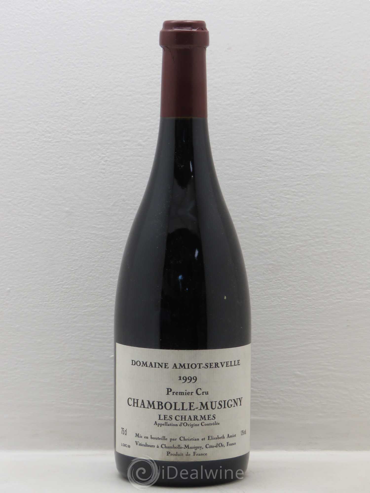 Chambolle-Musigny 1er Cru 1999 - Lot de 1 bouteille - 0