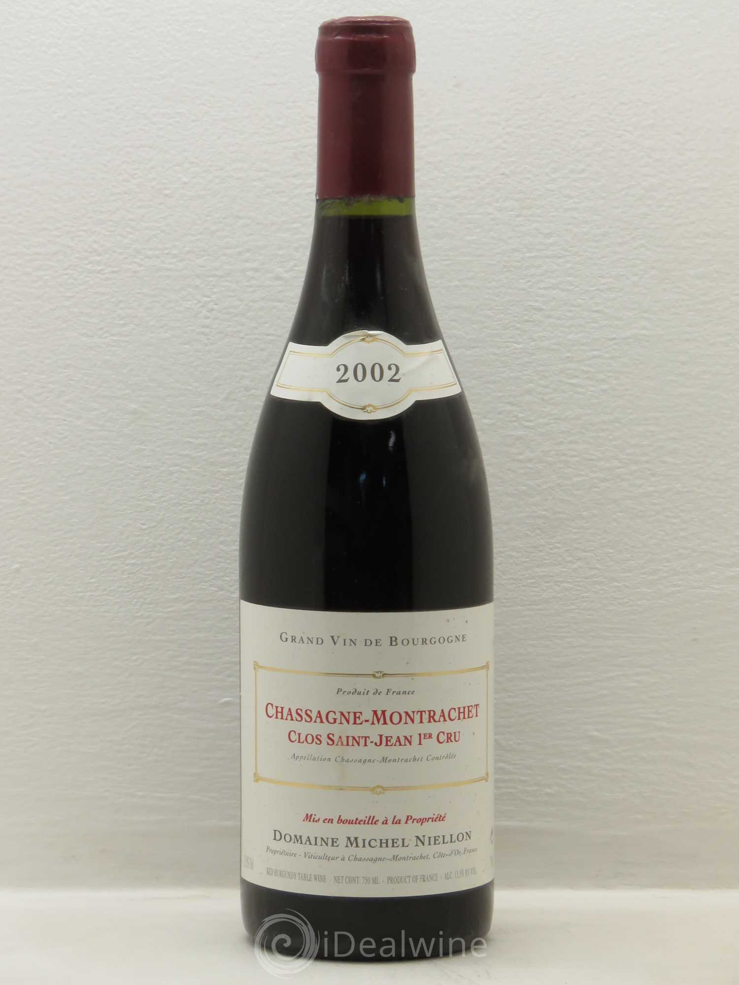 Chassagne-Montrachet 1er Cru Jean-Marc Niellon 2002 - Posten von 1 Flasche - 0