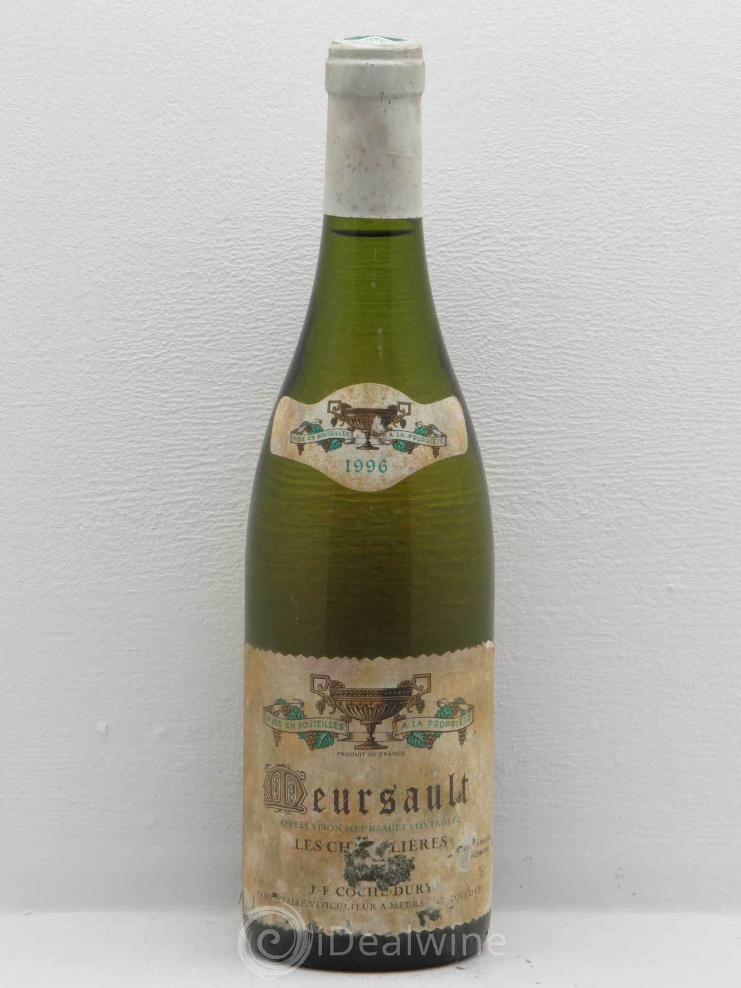 Meursault Les Chevalières Coche Dury (Domaine) 1996 - Lot de 1 bouteille - 0