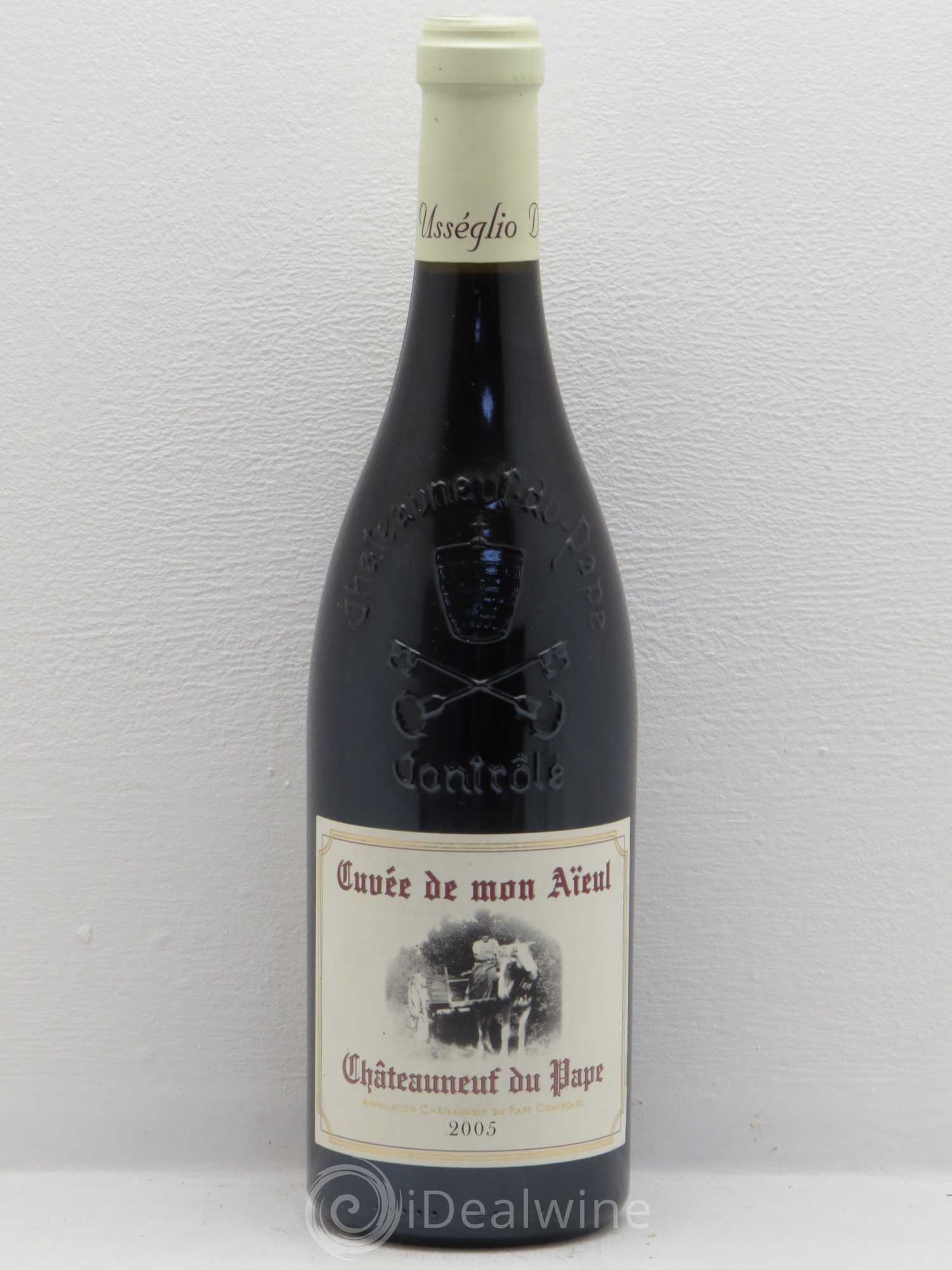Châteauneuf-du-Pape Cuvée de mon Aïeul Pierre Usseglio & Fils 2005 - Lot de 1 bouteille - 0