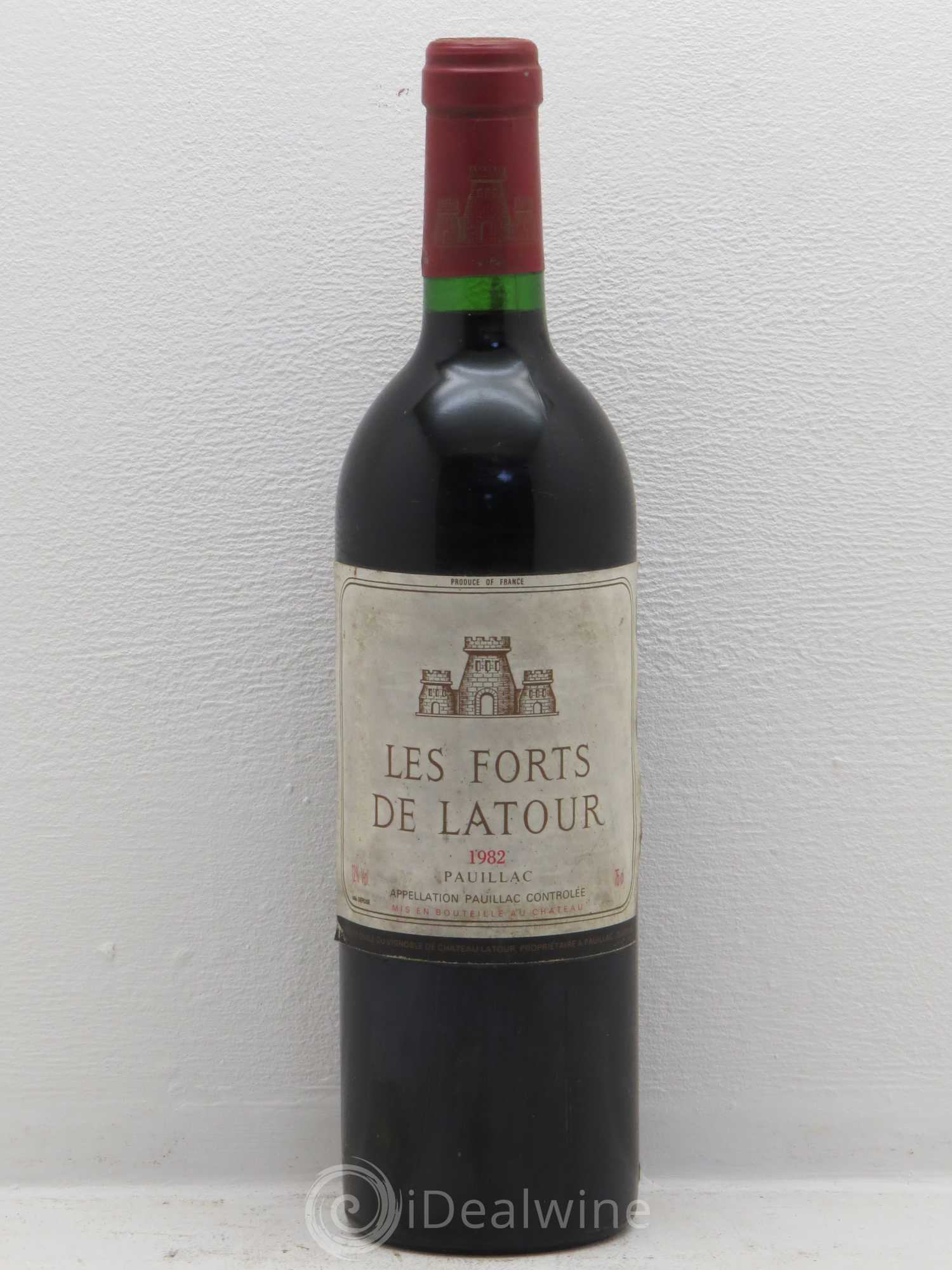 Les Forts de Latour Second Vin 1982 - Lot de 1 bouteille - 0