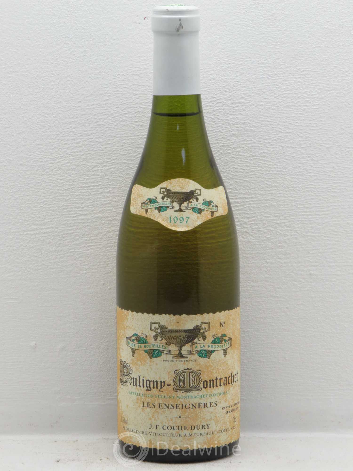 Puligny-Montrachet Les Enseignères Coche Dury (Domaine) 1997 - Lot de 1 bouteille - 0