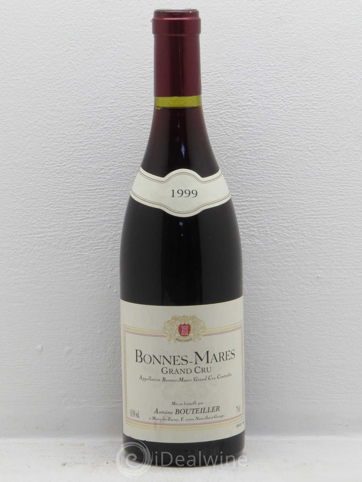 Bonnes-Mares Grand Cru Bouteiller 1999 - Lot de 1 bouteille - 0