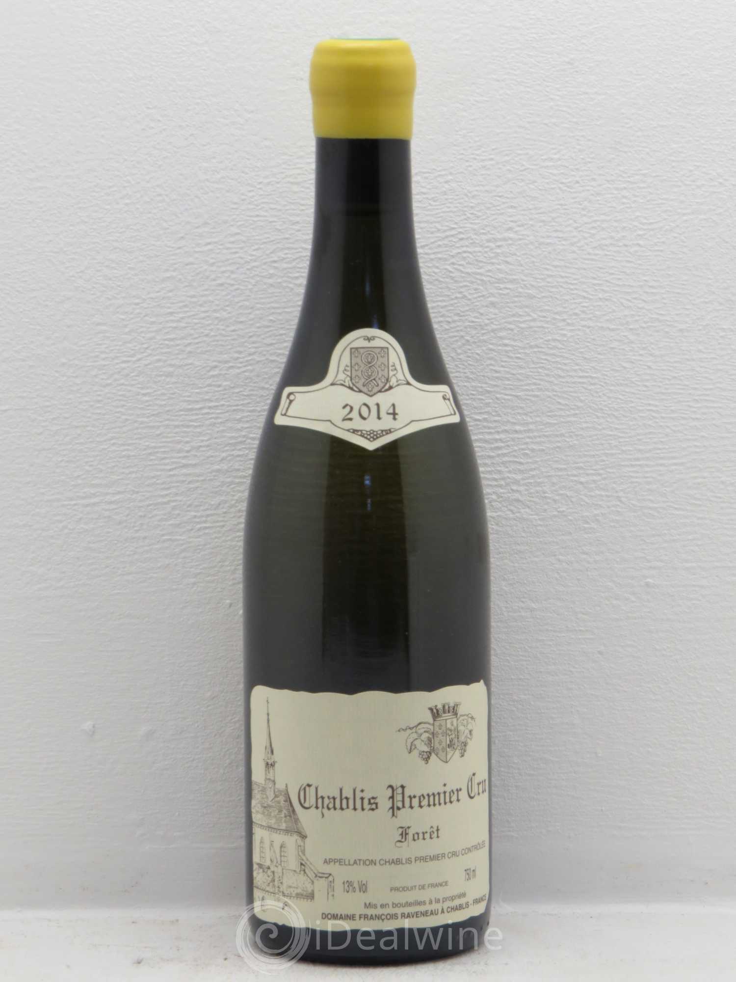 Chablis 1er Cru Forêt Raveneau (Domaine) 2014 - Lot de 1 bouteille - 0
