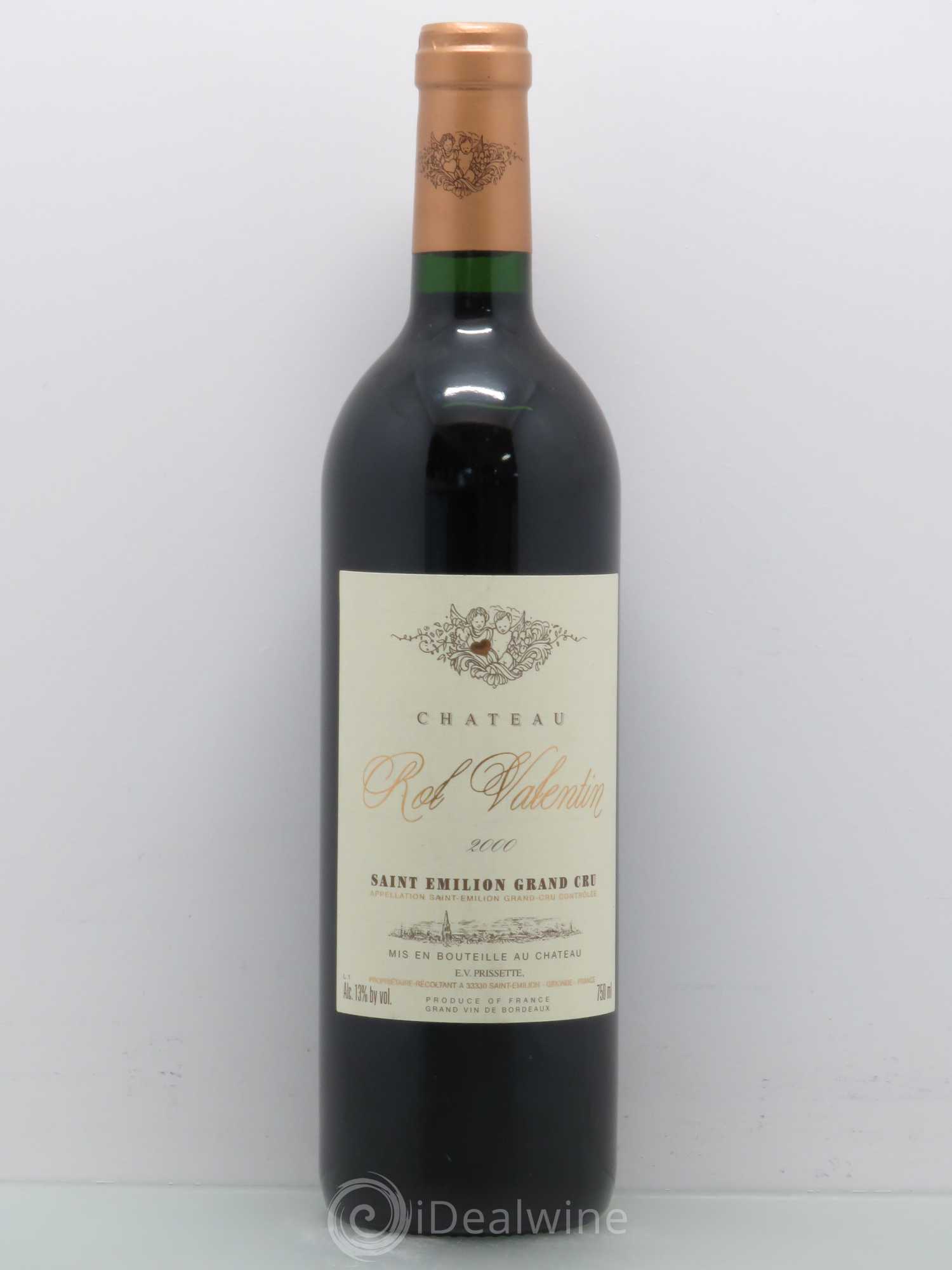 Château Rol Valentin Grand Cru Classé 2000 - Lot de 1 bouteille - 0