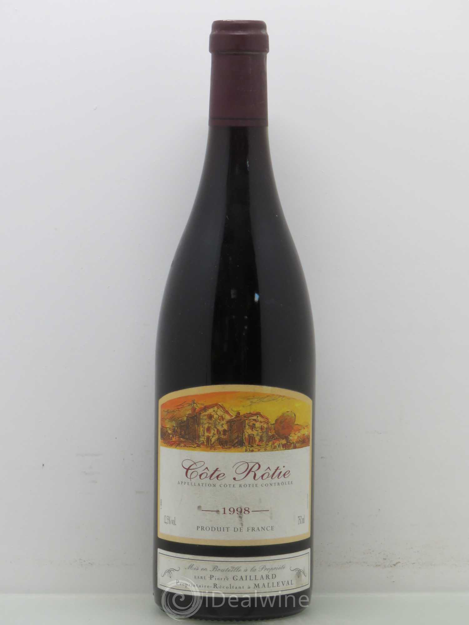 Côte-Rôtie Pierre Gaillard 1998 - Lot de 1 bouteille - 0