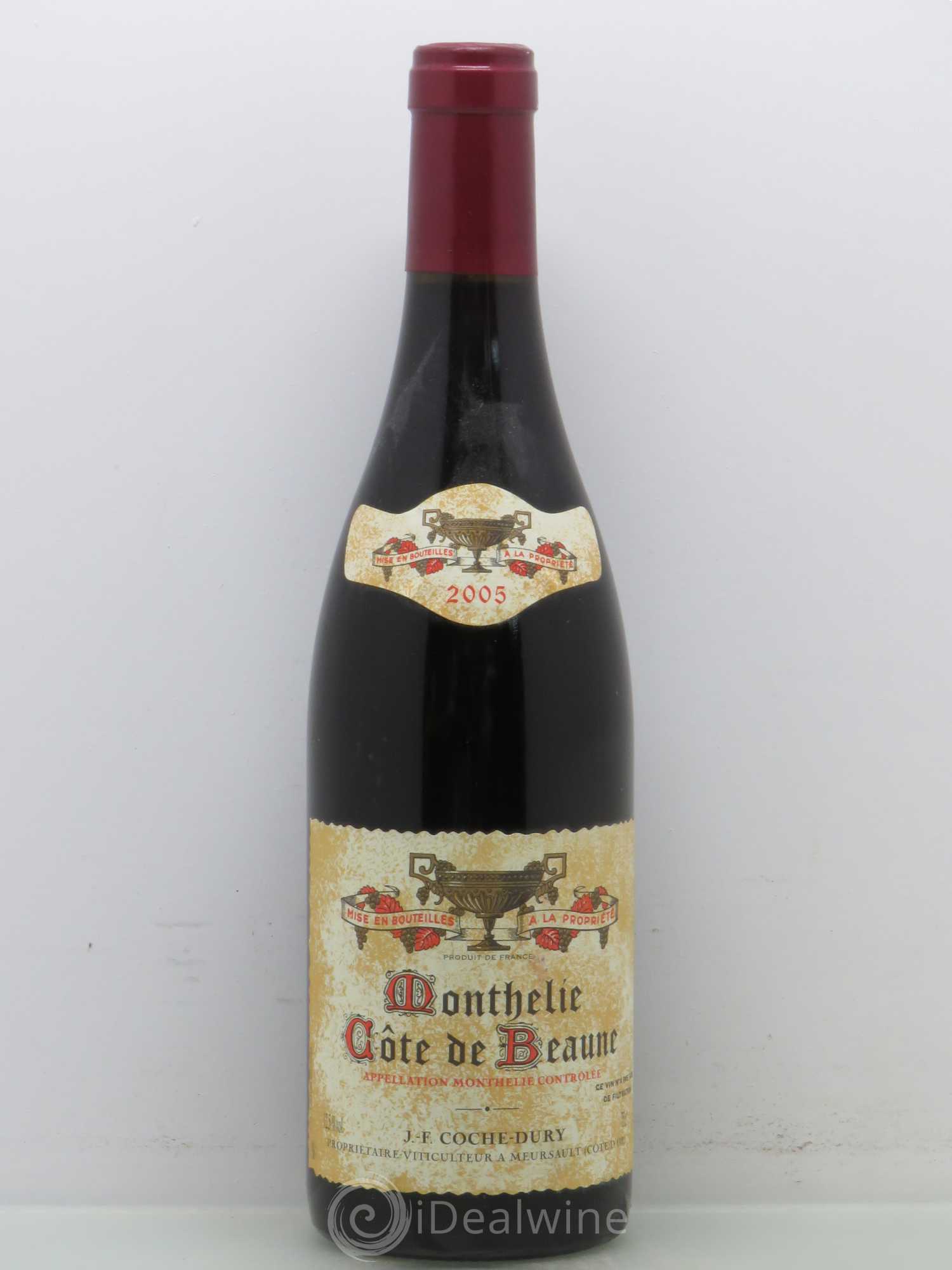 Monthélie Coche Dury (Domaine) 2005 - Lot de 1 bouteille - 0