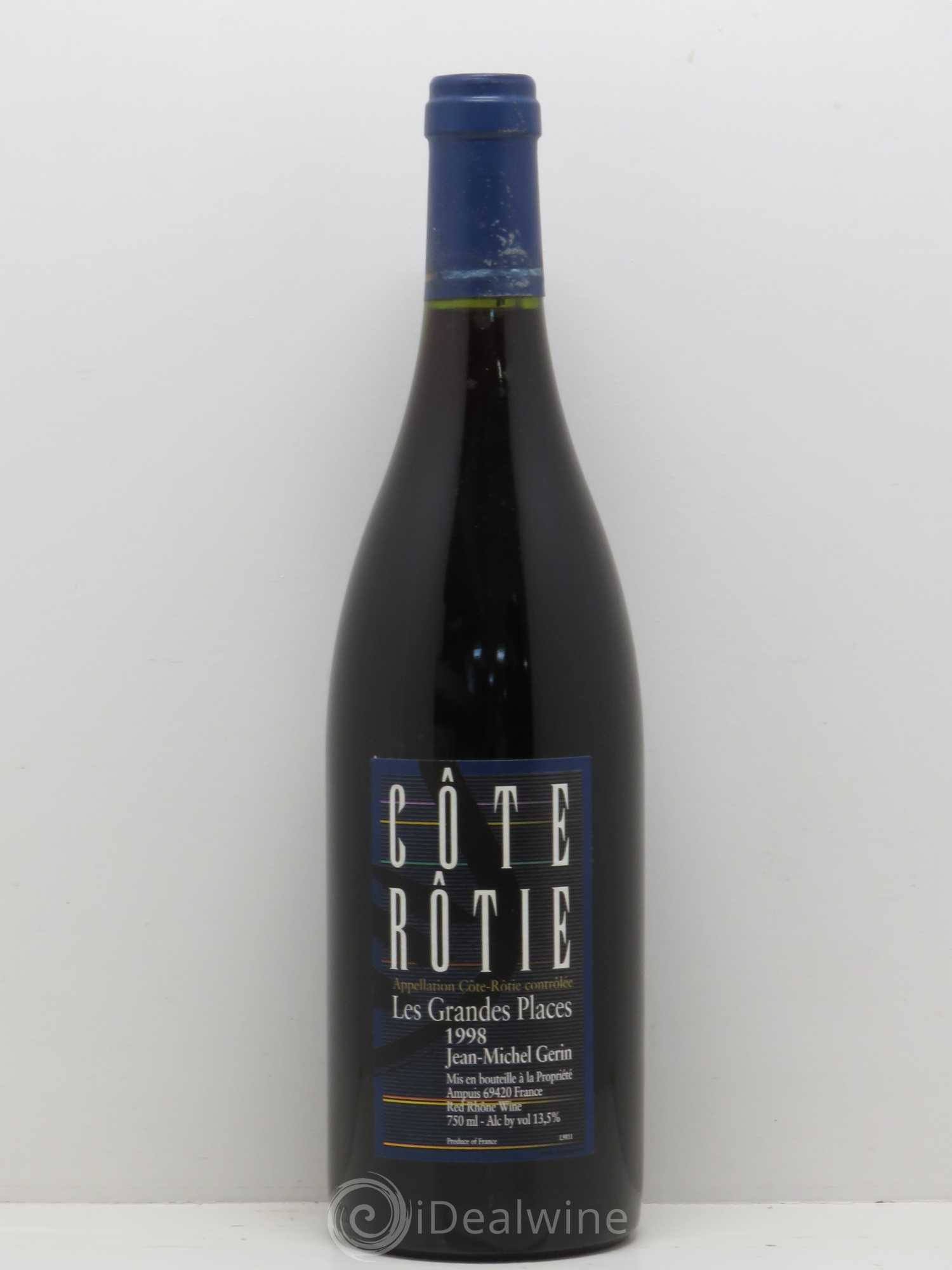 Côte-Rôtie Les Grandes Places Jean-Michel Gerin 1998 - Lot de 1 bouteille - 0