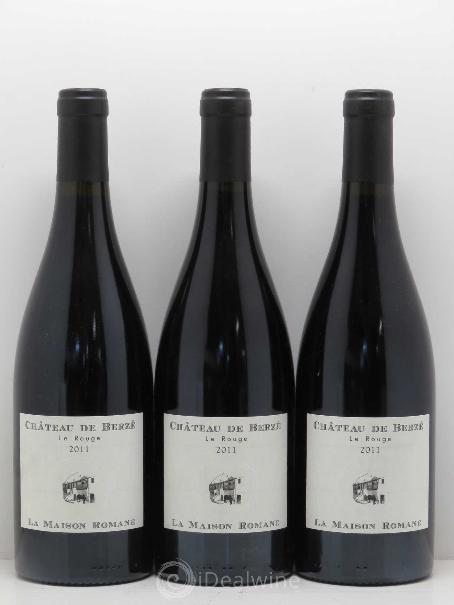 Mâcon La Maison Romane Le Château De Berze 2011 - Posten von 3 Flaschen - 0