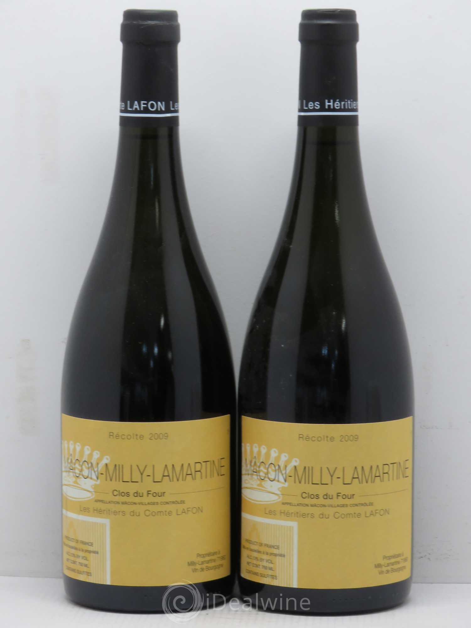 Mâcon Milly Clos du Four Domaine Comtes Lafon 2009 - Posten von 2 Flaschen - 0