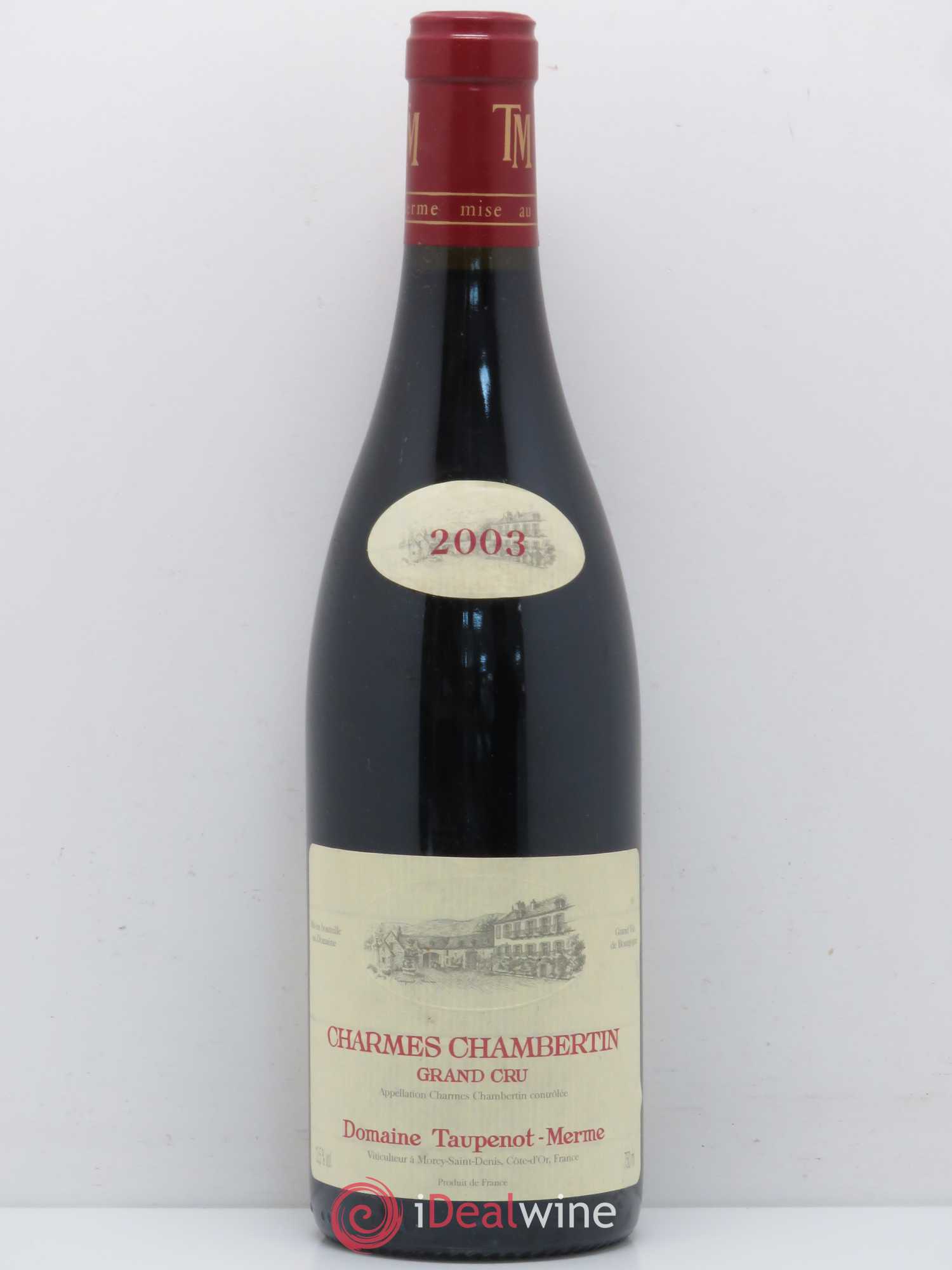 Charmes-Chambertin Grand Cru 2003 - Posten von 1 Flasche - 0