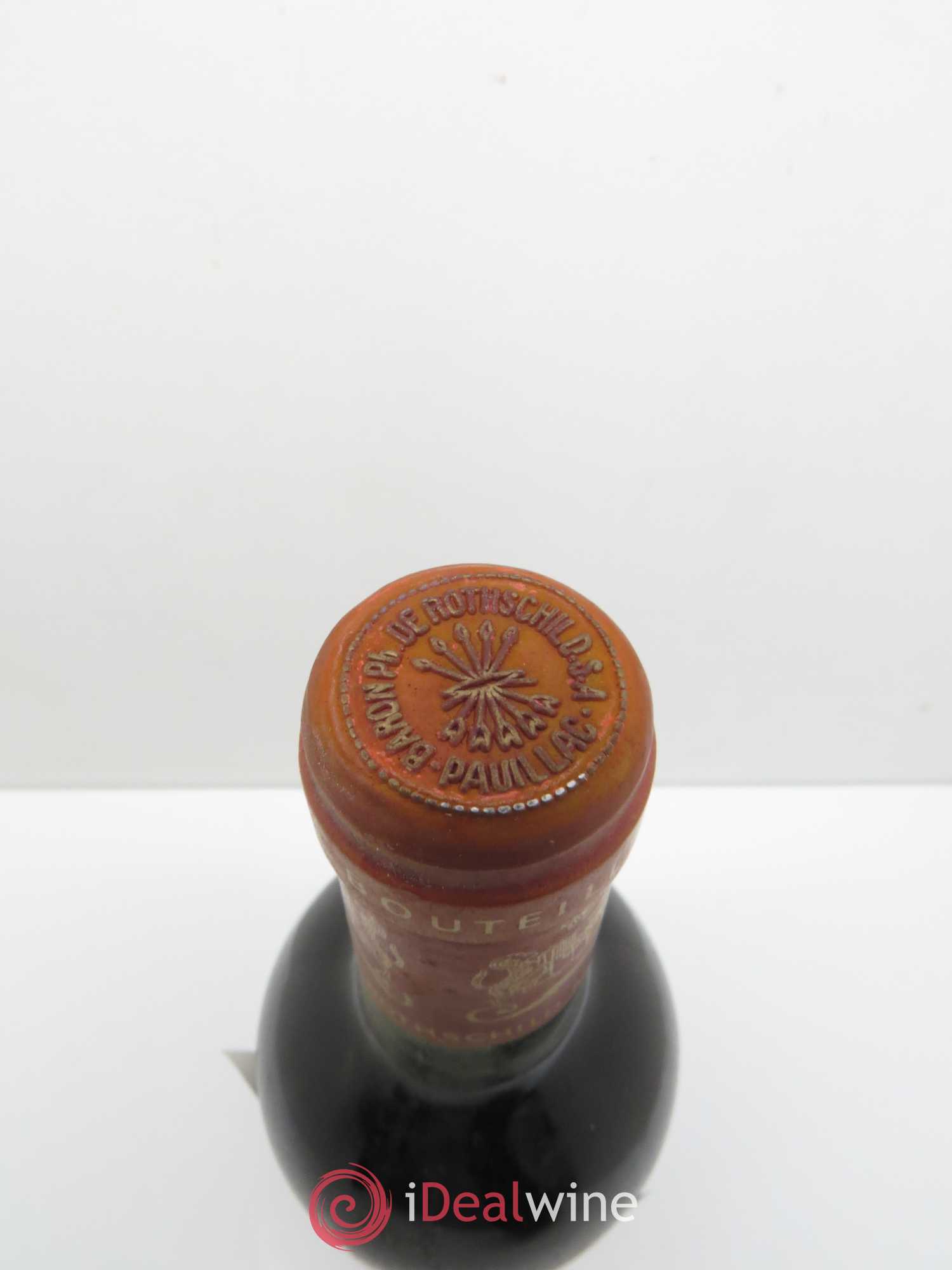 Château Mouton Rothschild 1er Grand Cru Classé 1986 - Lot de 1 bouteille - 1