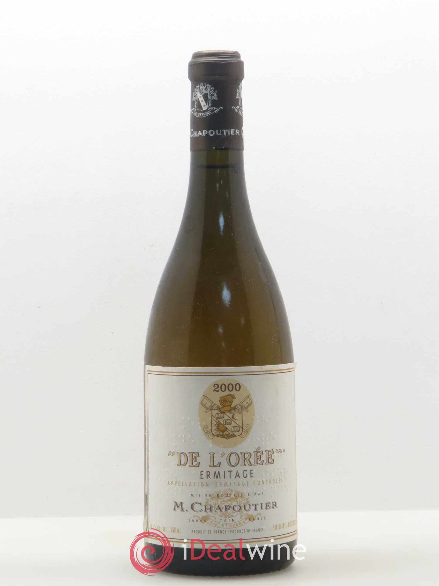 Hermitage Ermitage de l'Orée Chapoutier 2000 - Lot de 1 bouteille - 0