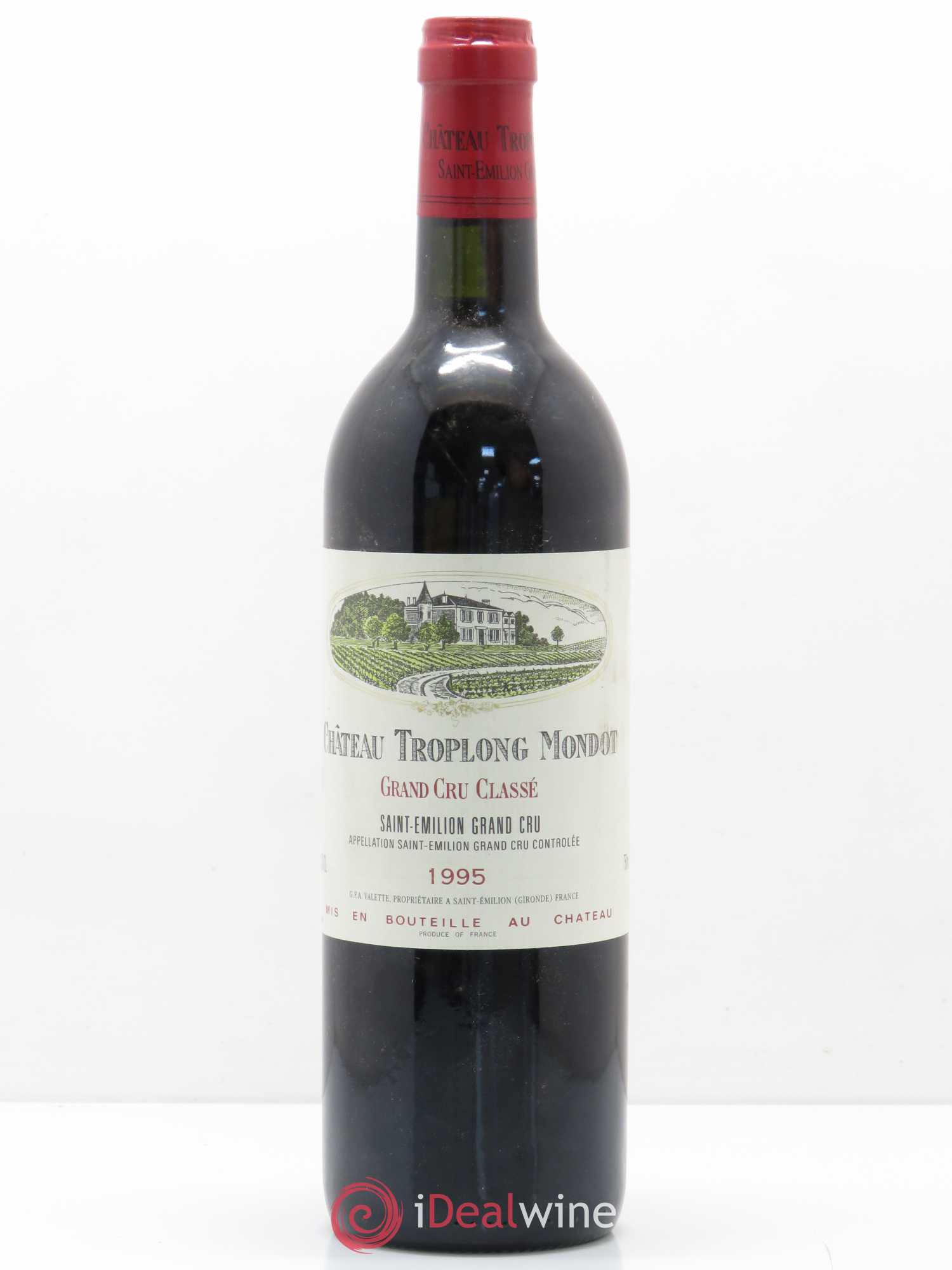 Château Troplong Mondot 1er Grand Cru Classé B 1995 - Lot de 1 bouteille - 0