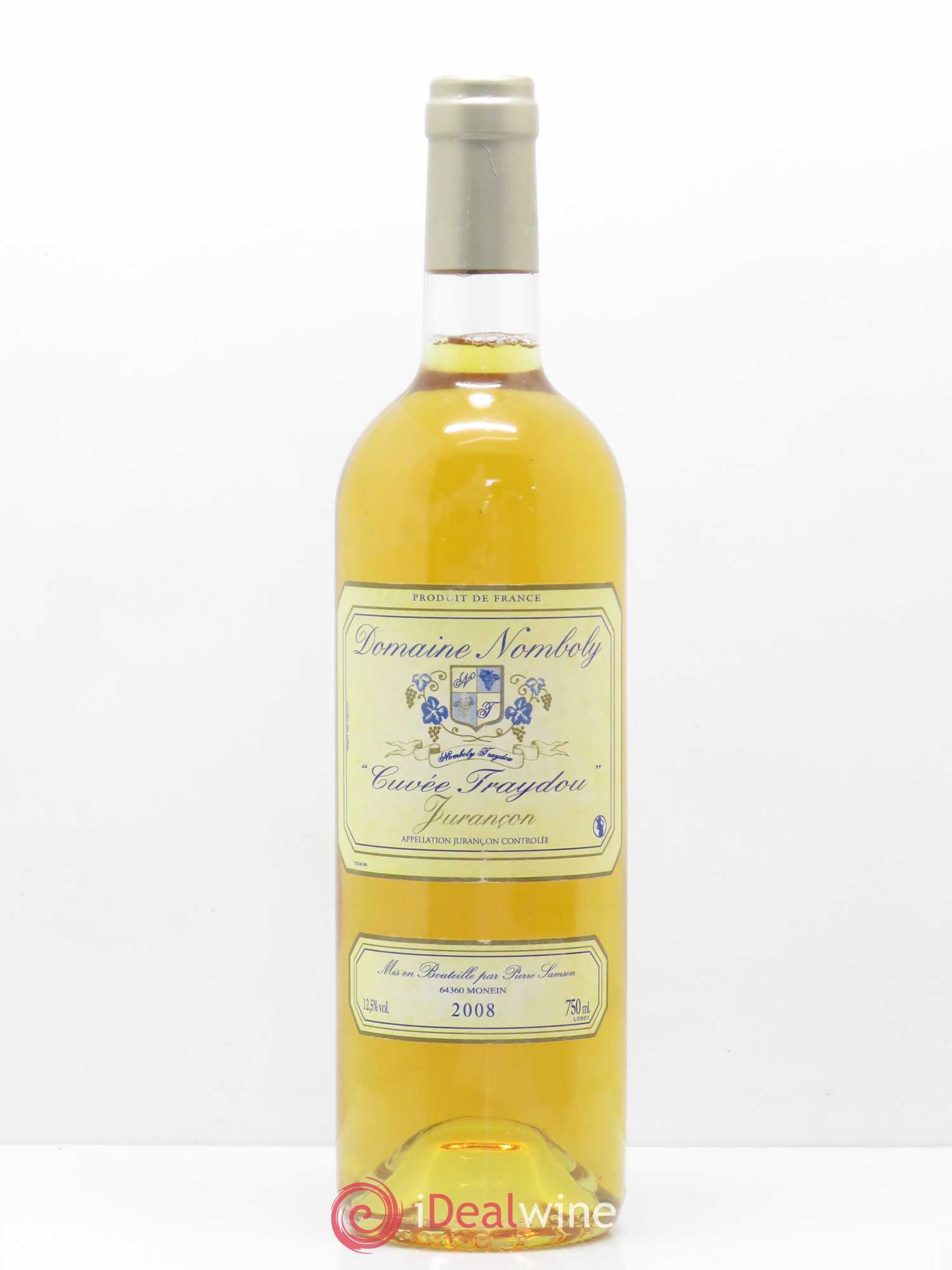 Jurançon Traydou Domaine Nomboly 2008 - Posten von 1 Flasche - 0