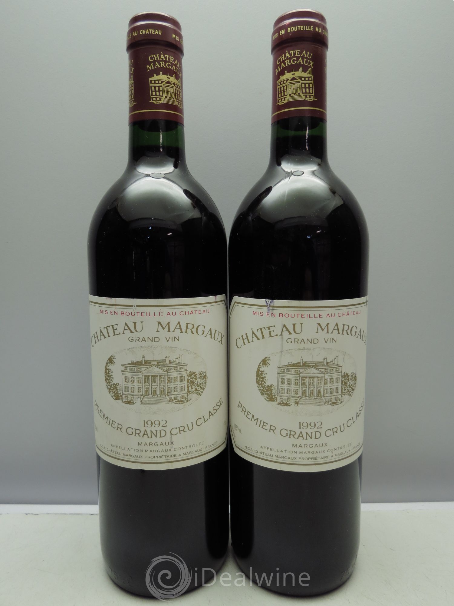 Château Margaux 1er Grand Cru Classé 1992 - Lot de 6 bouteilles - 3