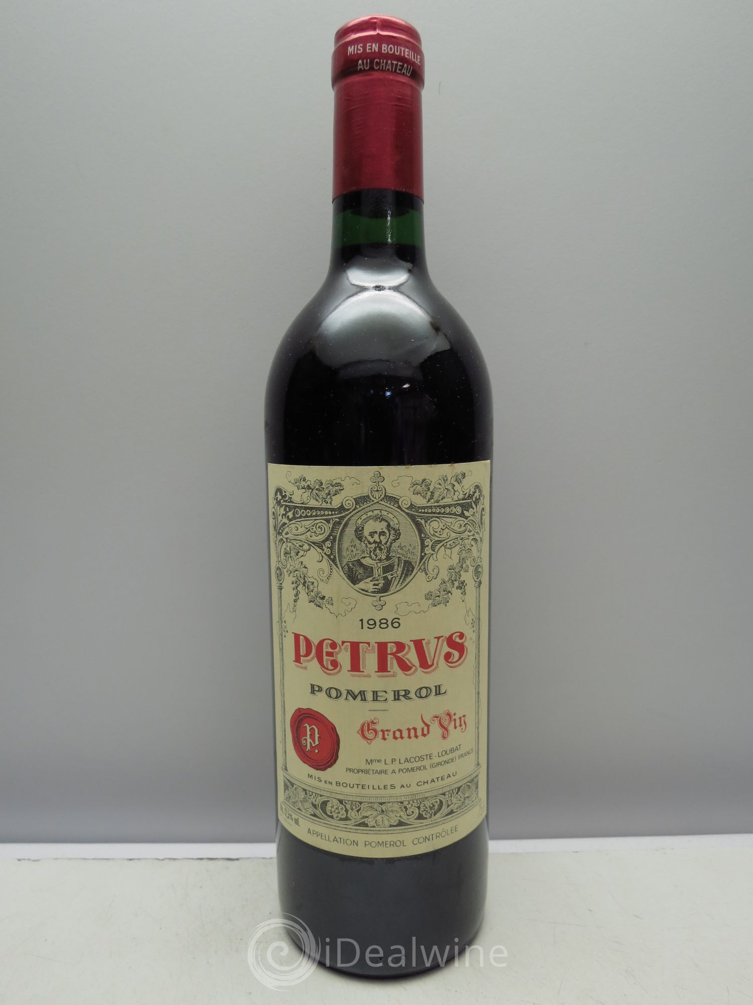 Petrus 1986 - Lot de 1 bouteille - 0