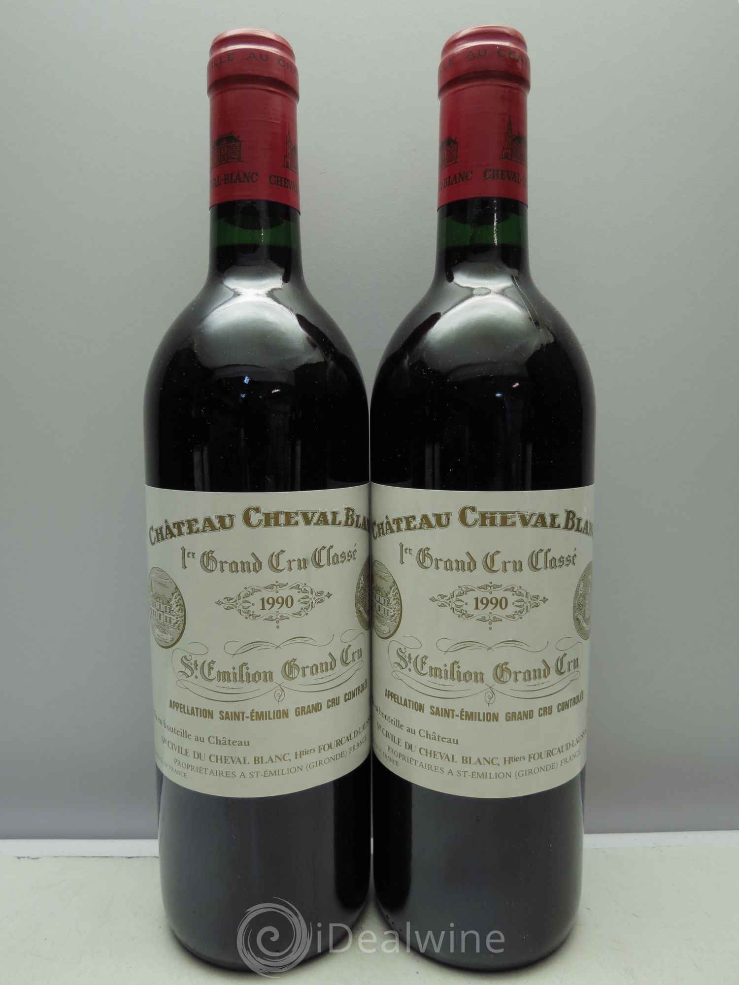 Château Cheval Blanc 1er Grand Cru Classé A 1990 - Lot de 6 bouteilles - 2