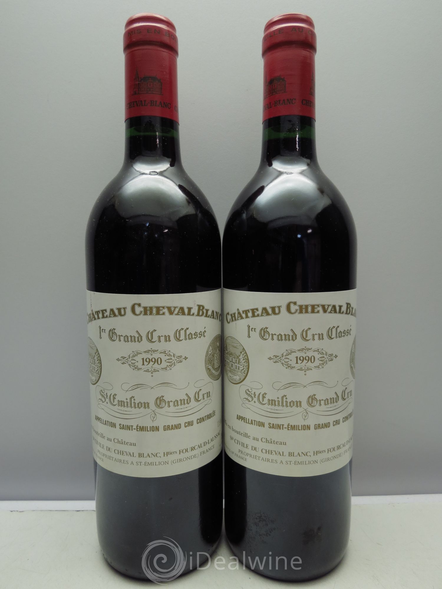 Château Cheval Blanc 1er Grand Cru Classé A 1990 - Lot de 6 bouteilles - 3