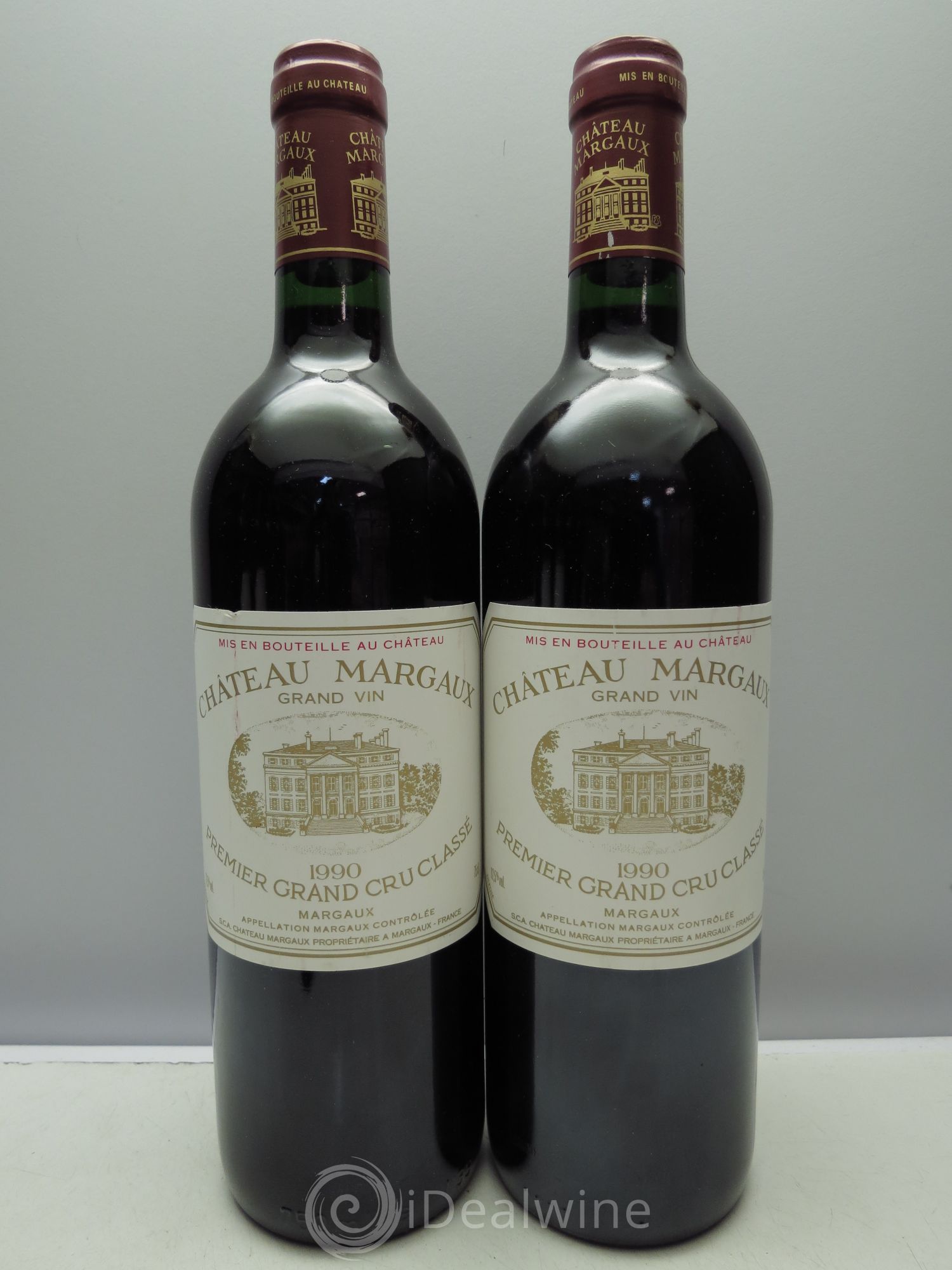 Château Margaux 1er Grand Cru Classé 1990 - Lot de 6 bouteilles - 1