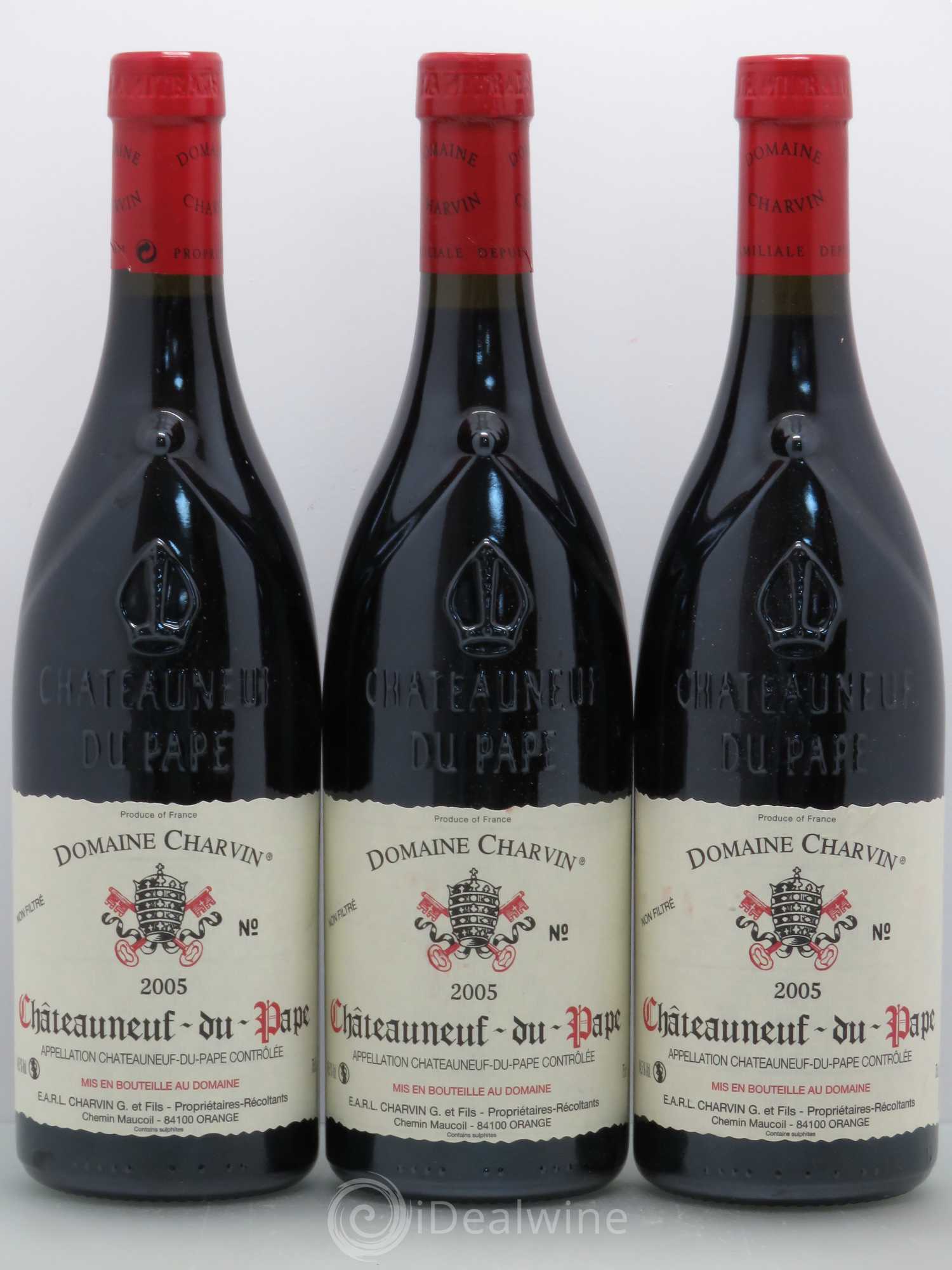 Châteauneuf-du-Pape Charvin (Domaine) 2005 - Lot de 6 bouteilles - 2