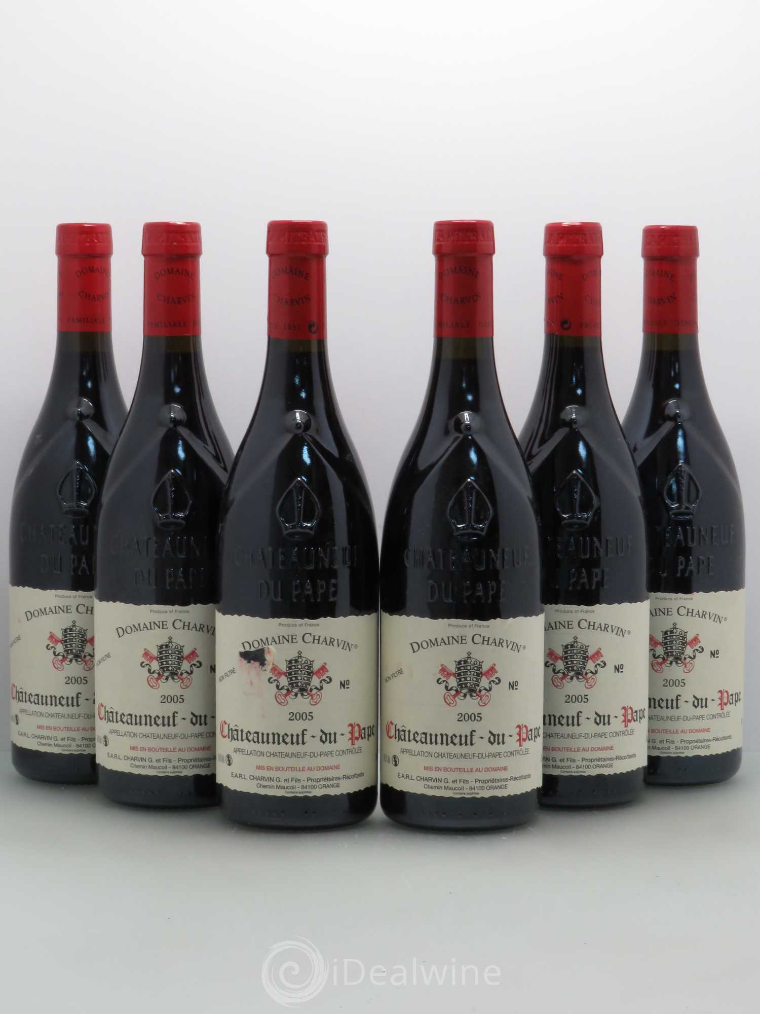 Châteauneuf-du-Pape Charvin (Domaine) 2005 - Lot de 6 bouteilles - 0