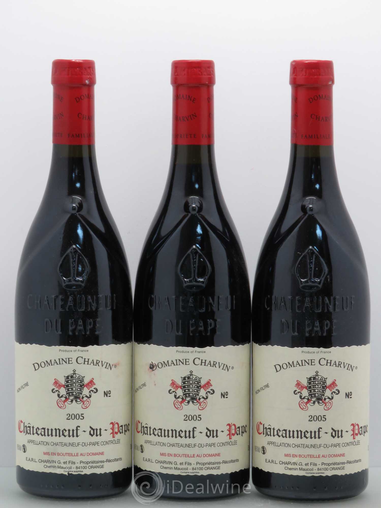 Châteauneuf-du-Pape Charvin (Domaine) 2005 - Lot de 6 bouteilles - 2