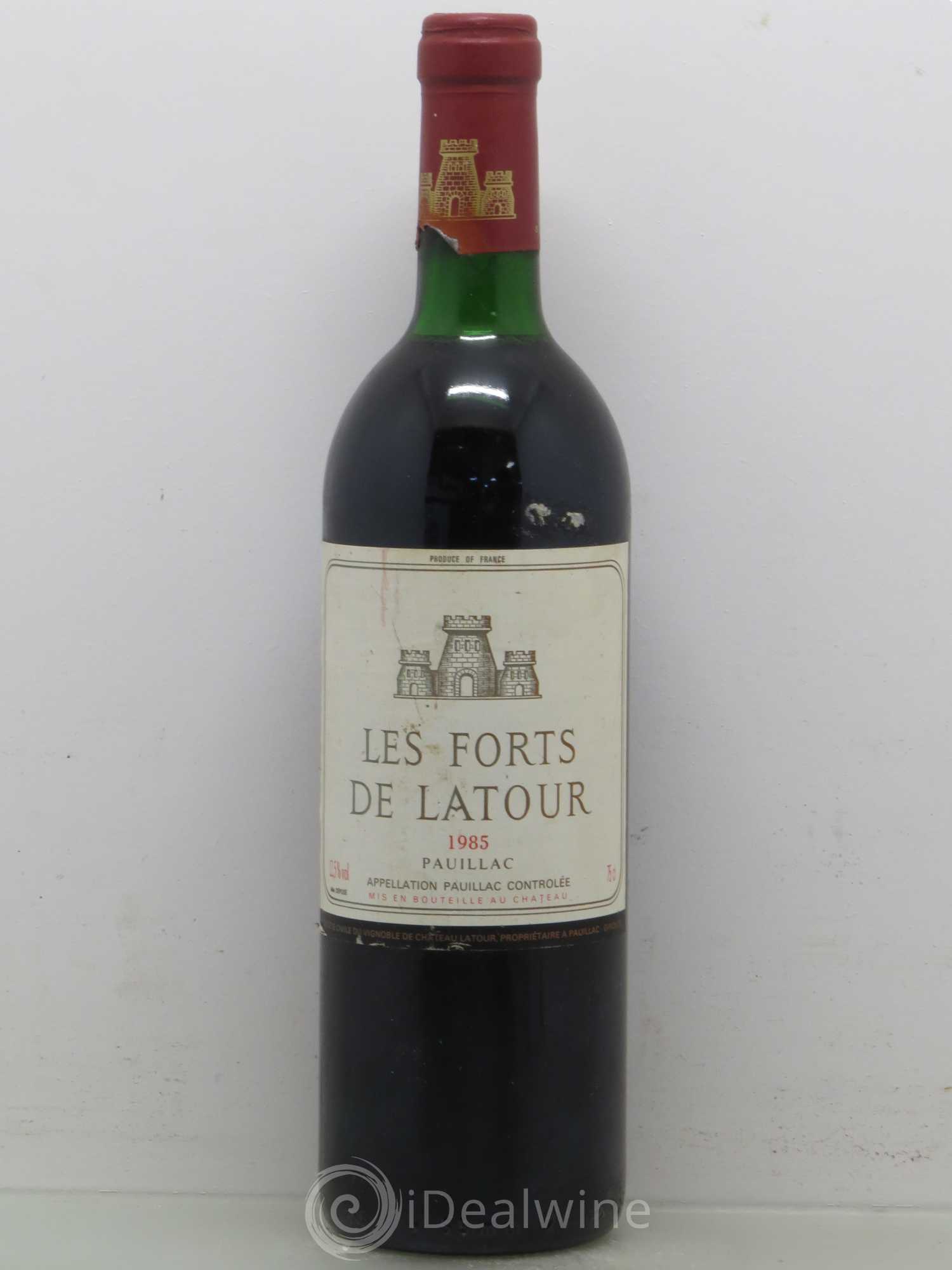 Les Forts de Latour Second Vin 1985 - Lot de 1 bouteille - 0