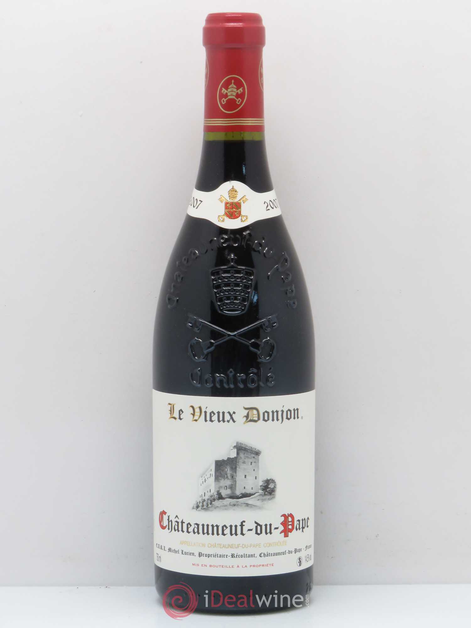 Châteauneuf-du-Pape Le Vieux Donjon Michel Lucien 2007 - Lot de 1 bouteille - 0