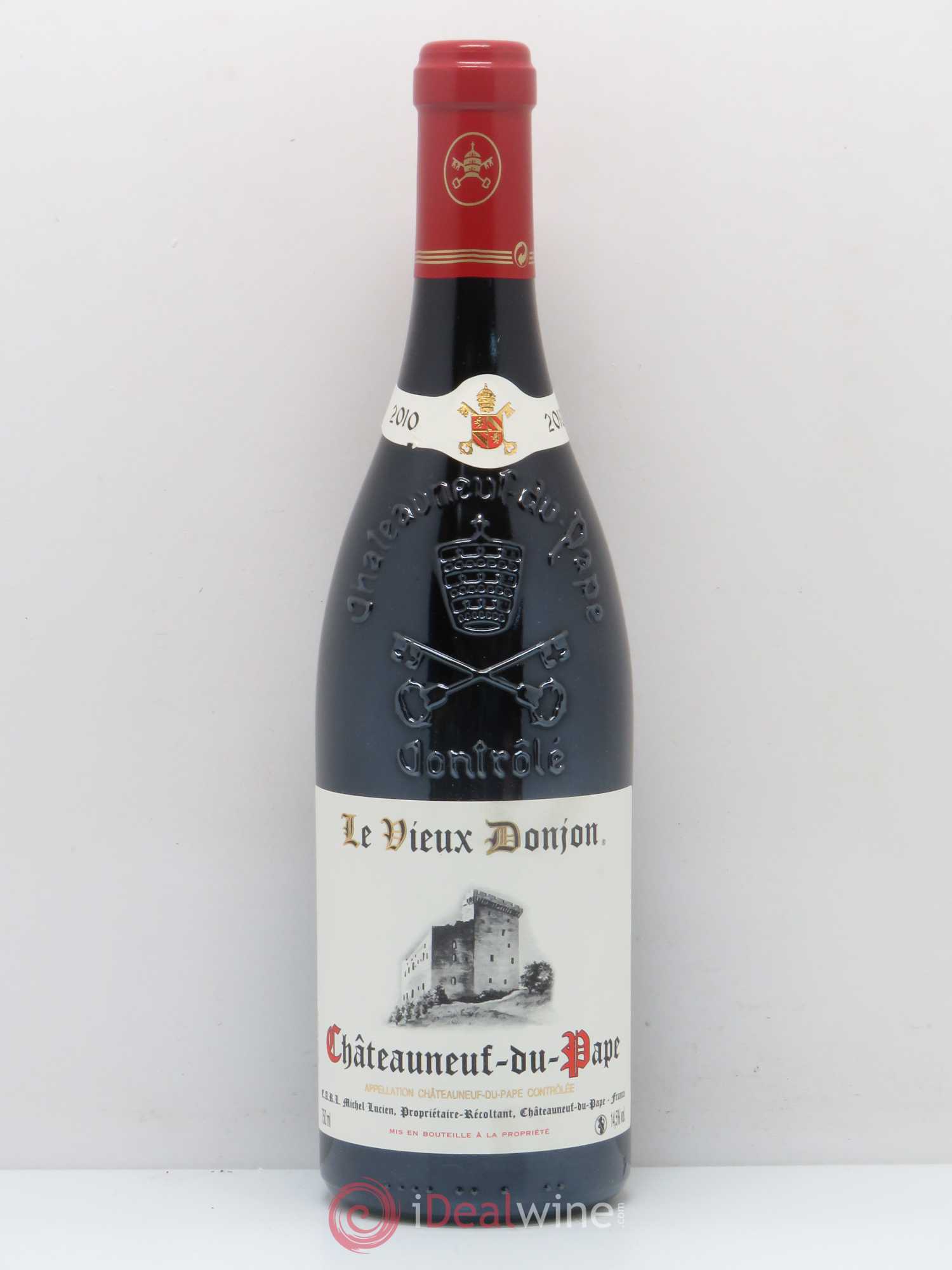 Châteauneuf-du-Pape Le Vieux Donjon Michel Lucien 2010 - Lot de 1 bouteille - 0