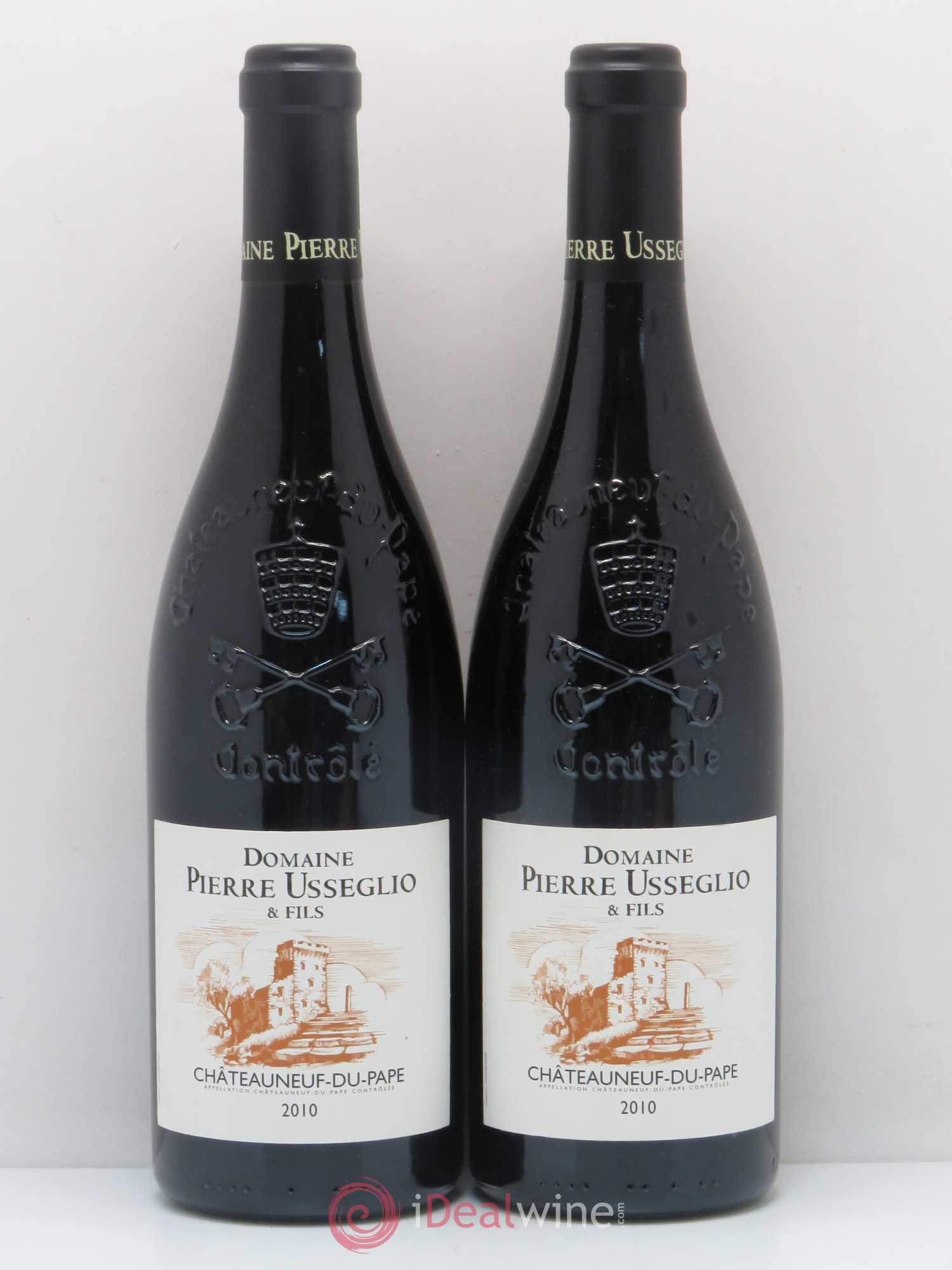 Châteauneuf-du-Pape Tradition Pierre Usseglio & Fils 2010 - Lot de 2 bouteilles - 0
