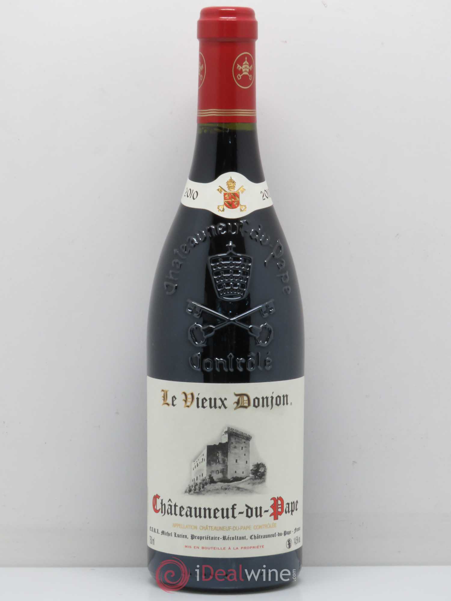 Châteauneuf-du-Pape Le Vieux Donjon Michel Lucien 2010 - Lot de 1 bouteille - 0