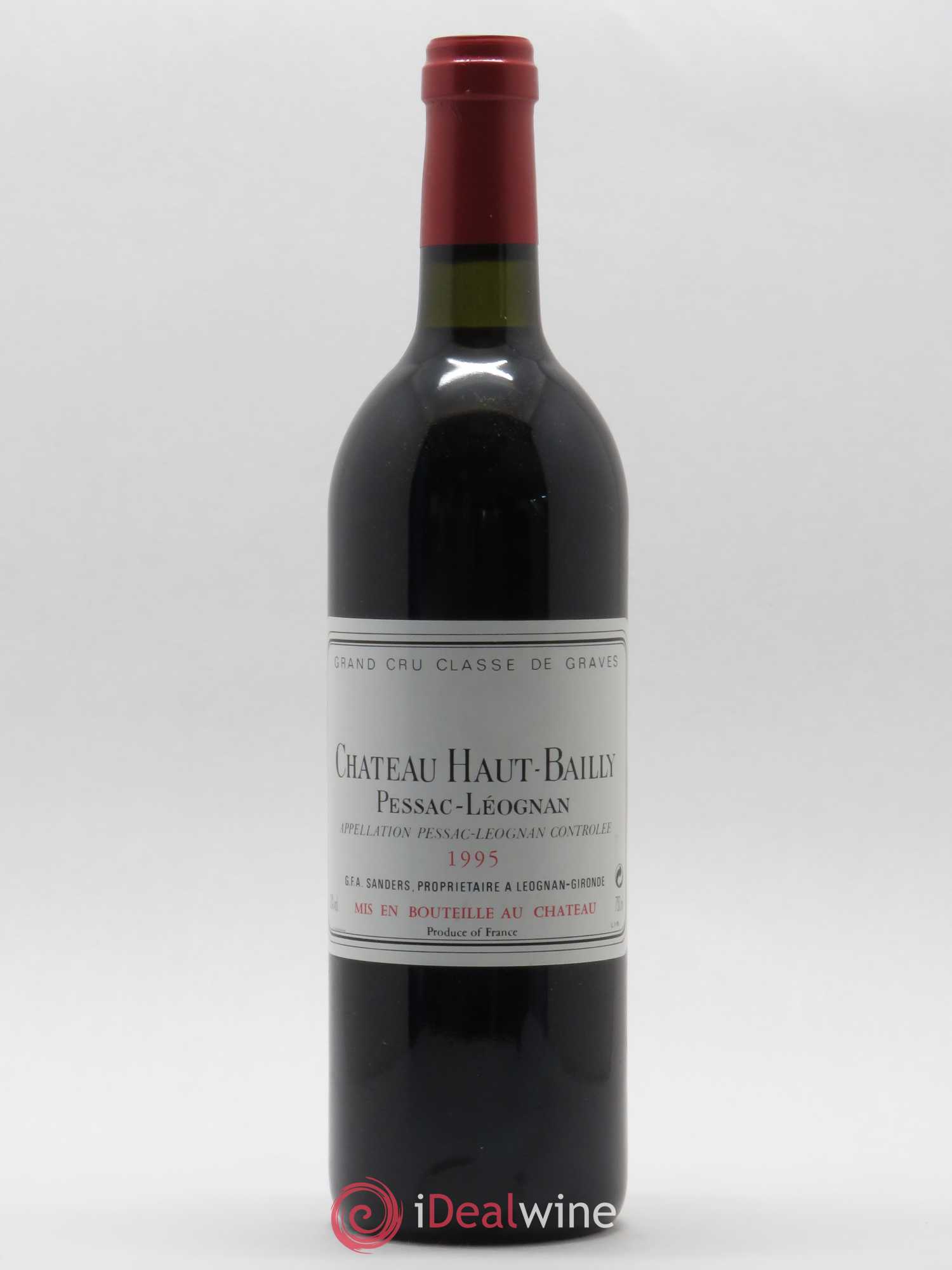 Château Haut-Bailly Cru Classé de Graves 1995 - Lot de 1 bouteille - 0