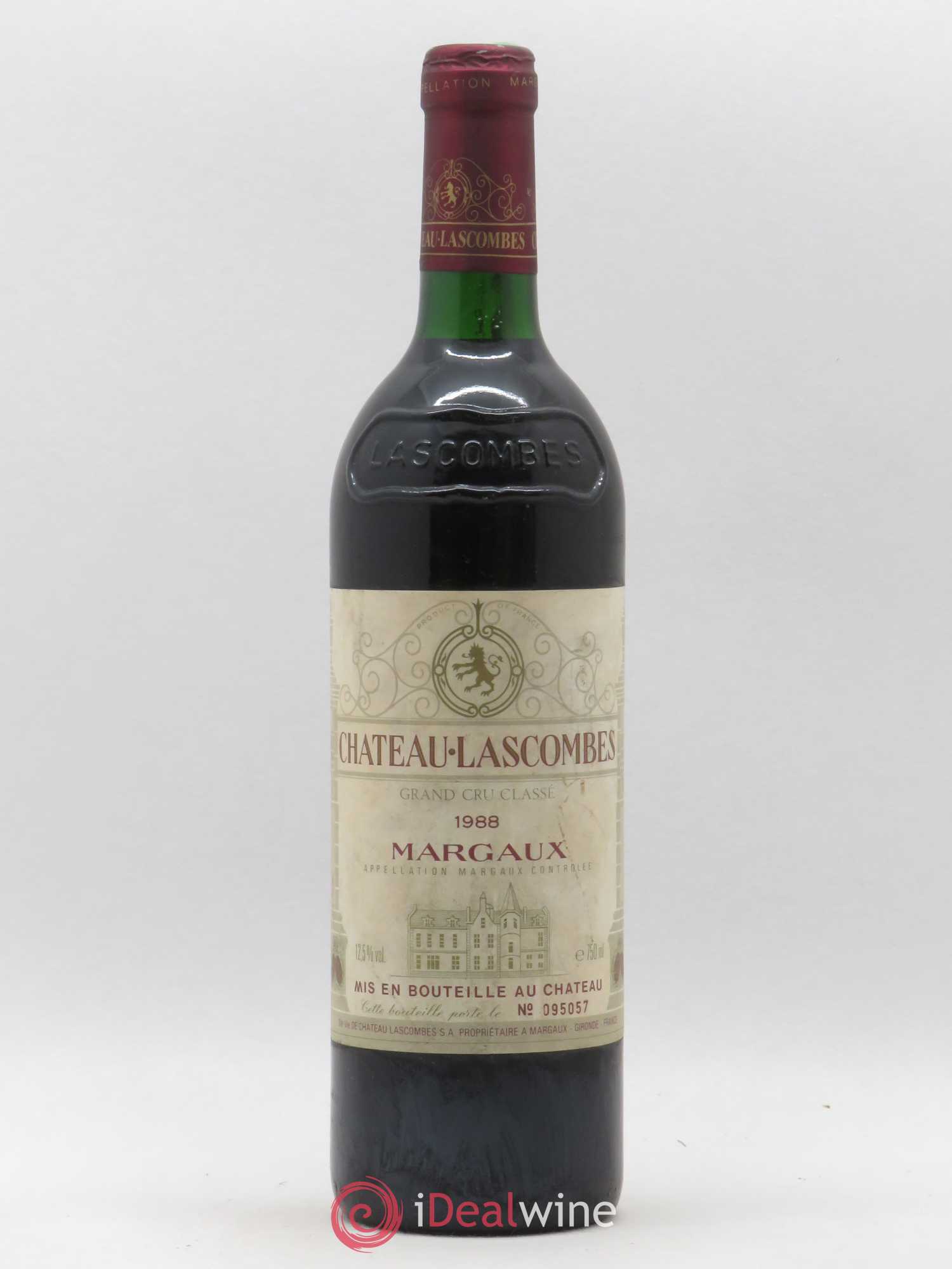 Château Lascombes 2ème Grand Cru Classé 1988 - Lot de 1 bouteille - 0