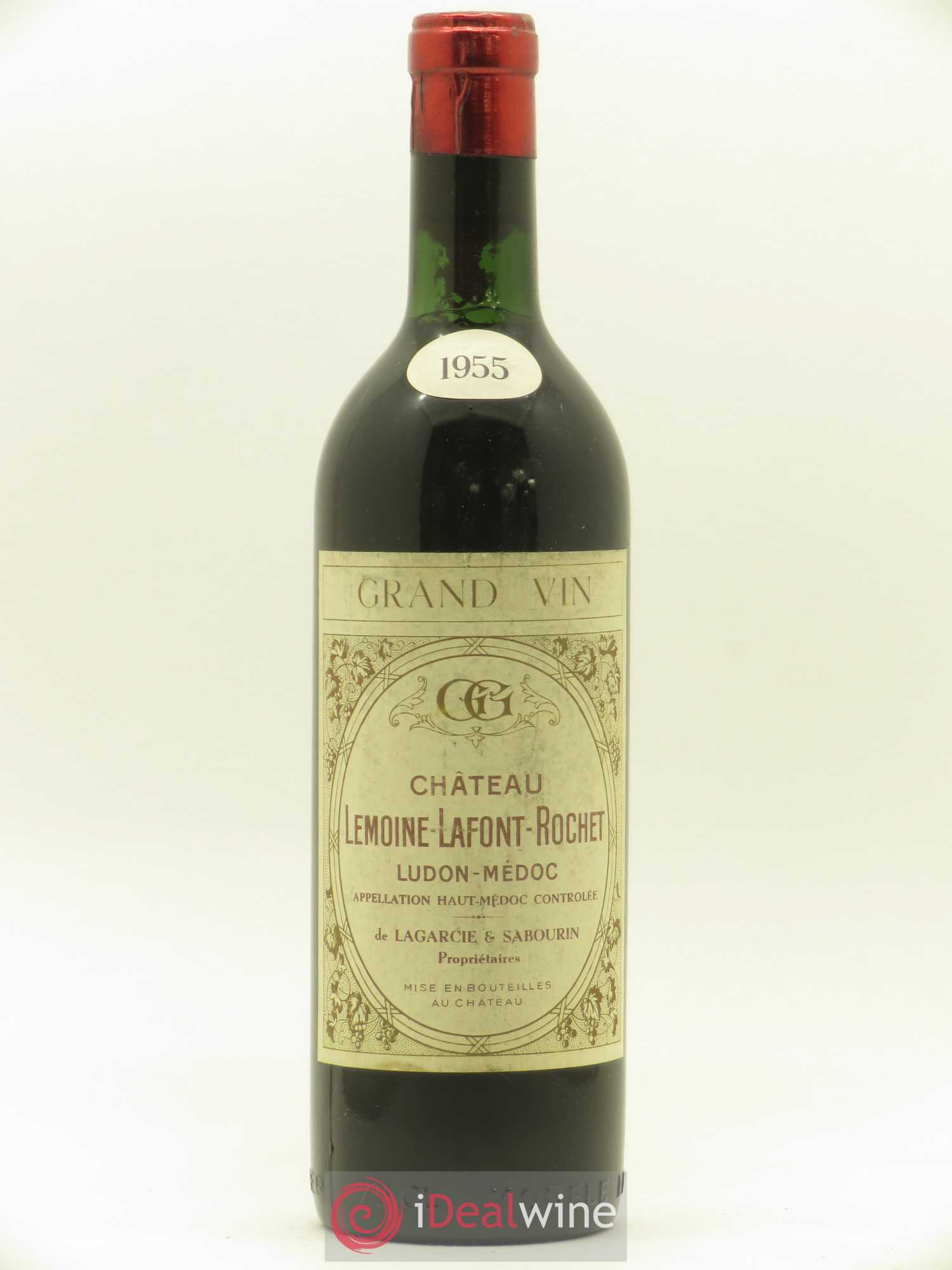 Haut Médoc Château Lemoine Lafont-Rochet 1955 - Posten von 1 Flasche - 0