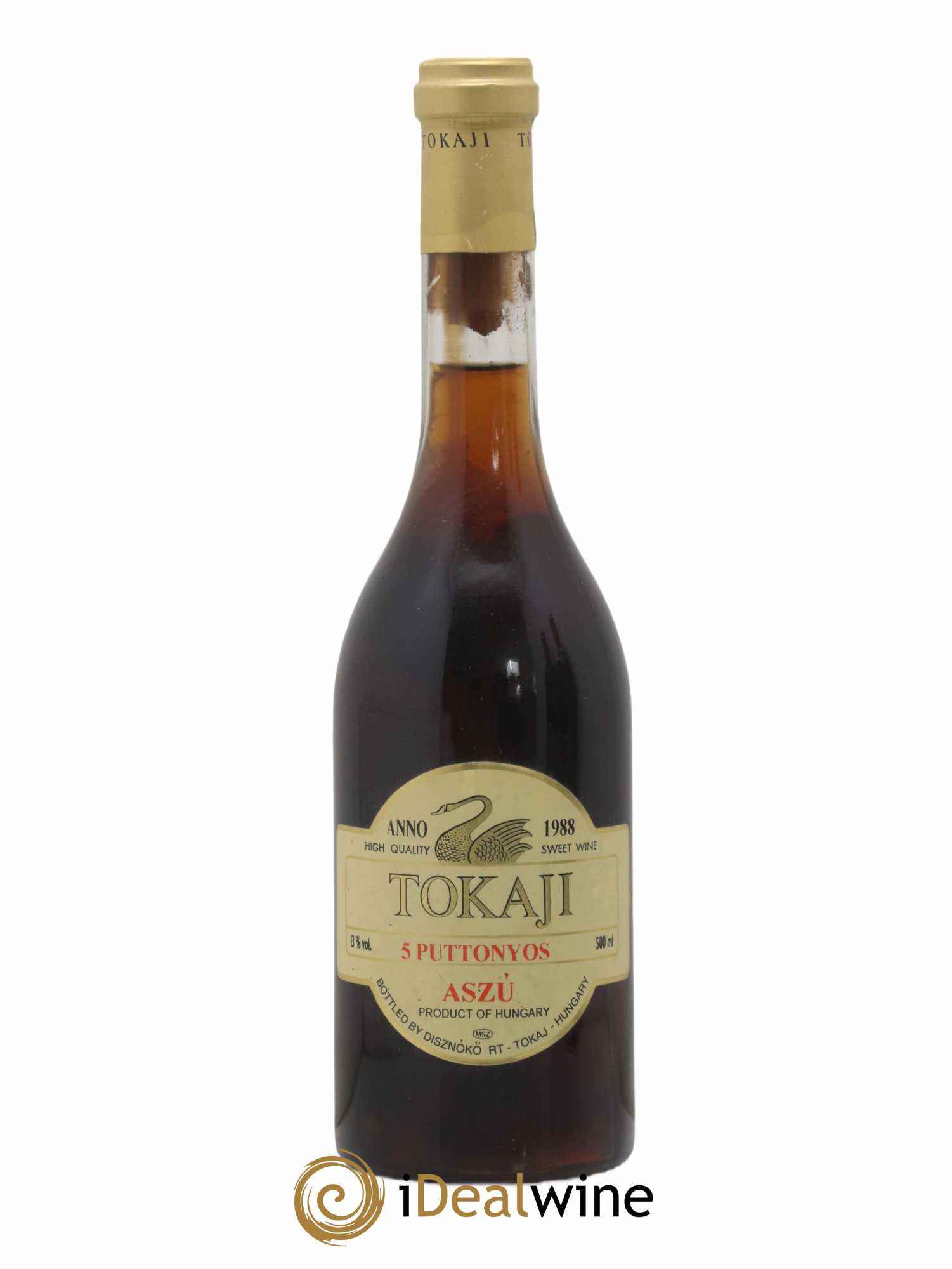 Tokaji Aszu 5 Puttonyos Disznoko (Domaine) 50 cl 1988 - Lot of 1 bottle - 0