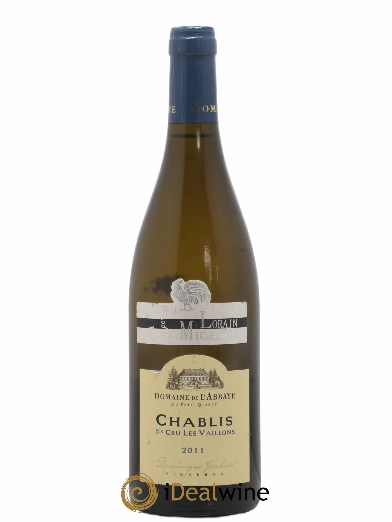 Chablis 1er Cru Les Vaillons Domaine de l'Abbaye Dominique Grulier 2011 - Lot de 1 bouteille - 0