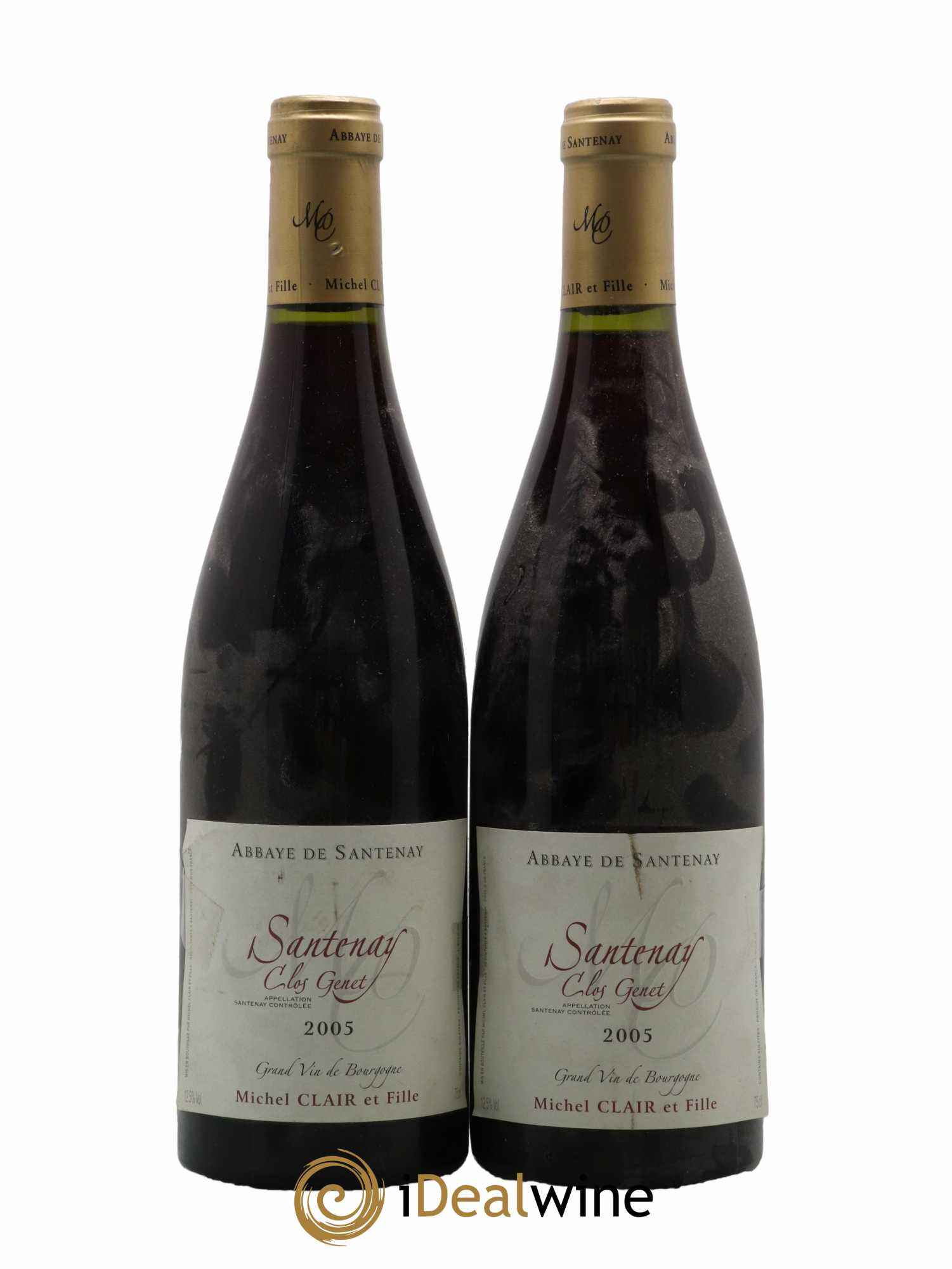 Santenay Clos Genet Domaine Michel Clair Et Fille 2005 - Lot de 2 bouteilles - 0