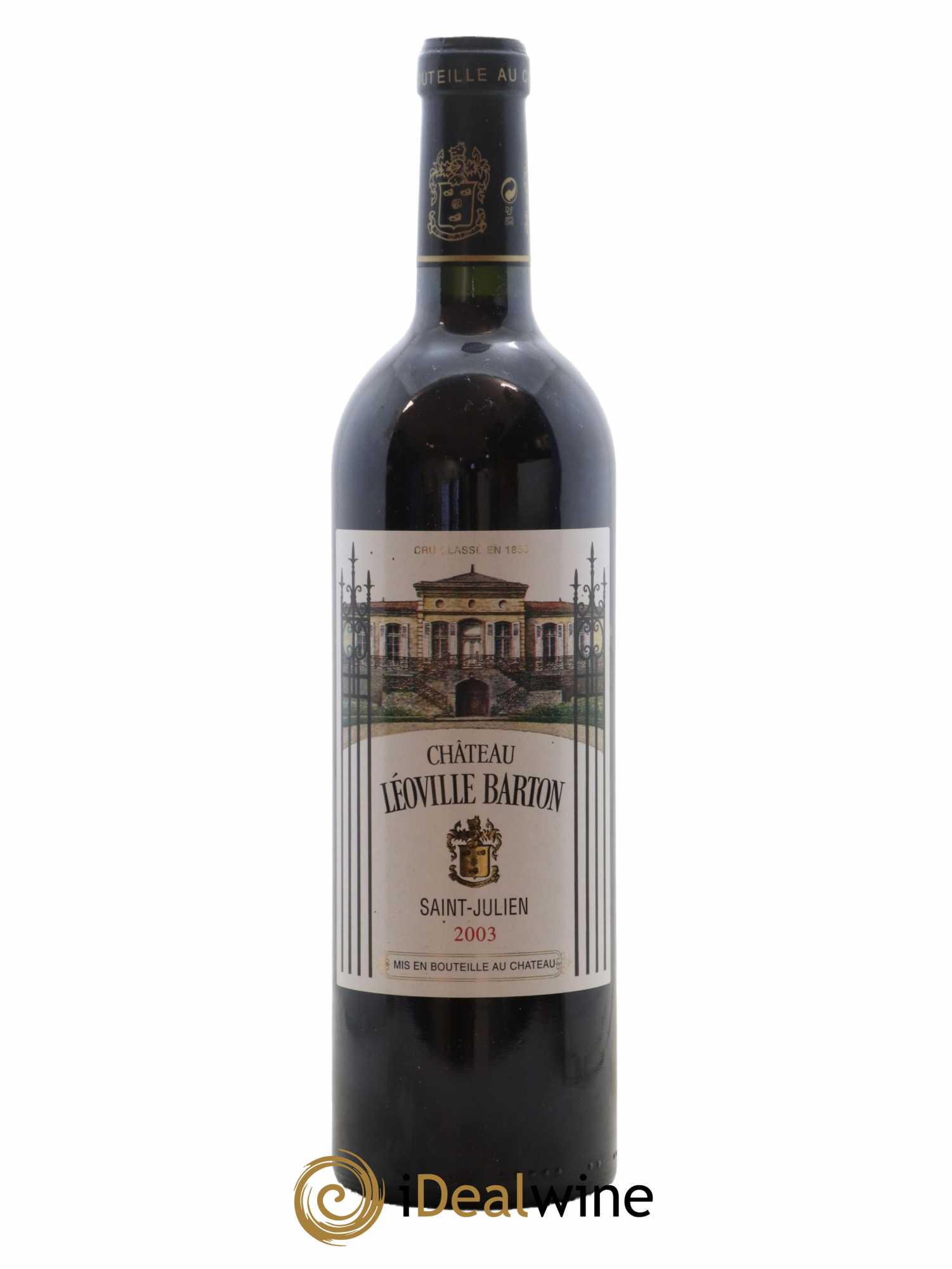Château Léoville Barton 2ème Grand Cru Classé 2003 - Lot de 1 bouteille - 0