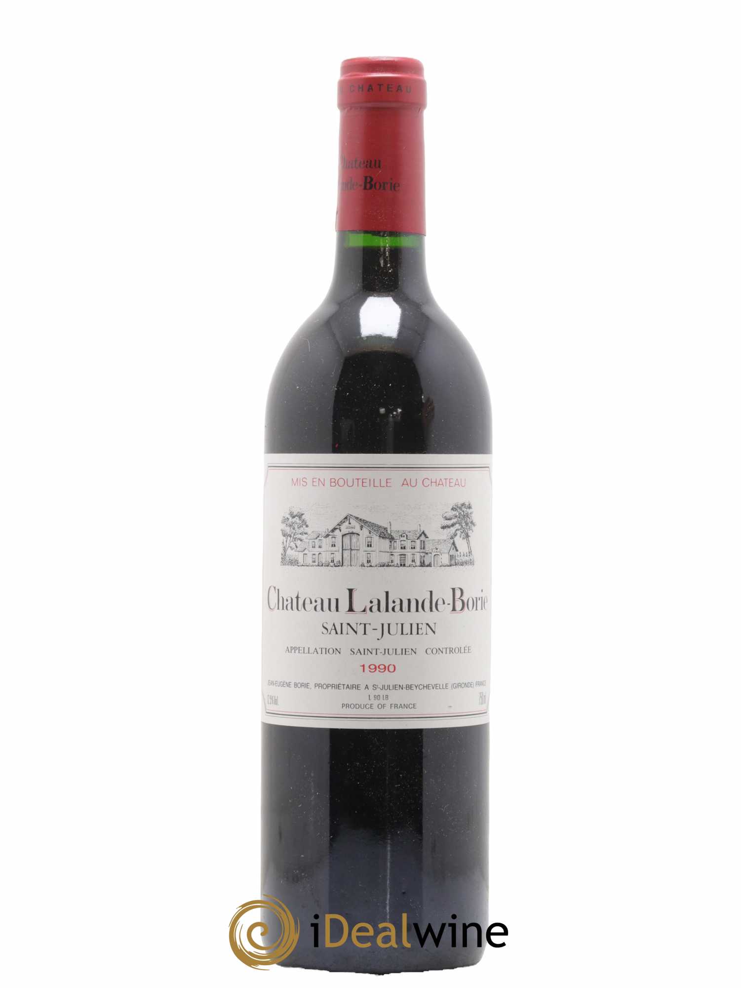 Château Lalande Borie 1990 - Lot de 1 bouteille - 0