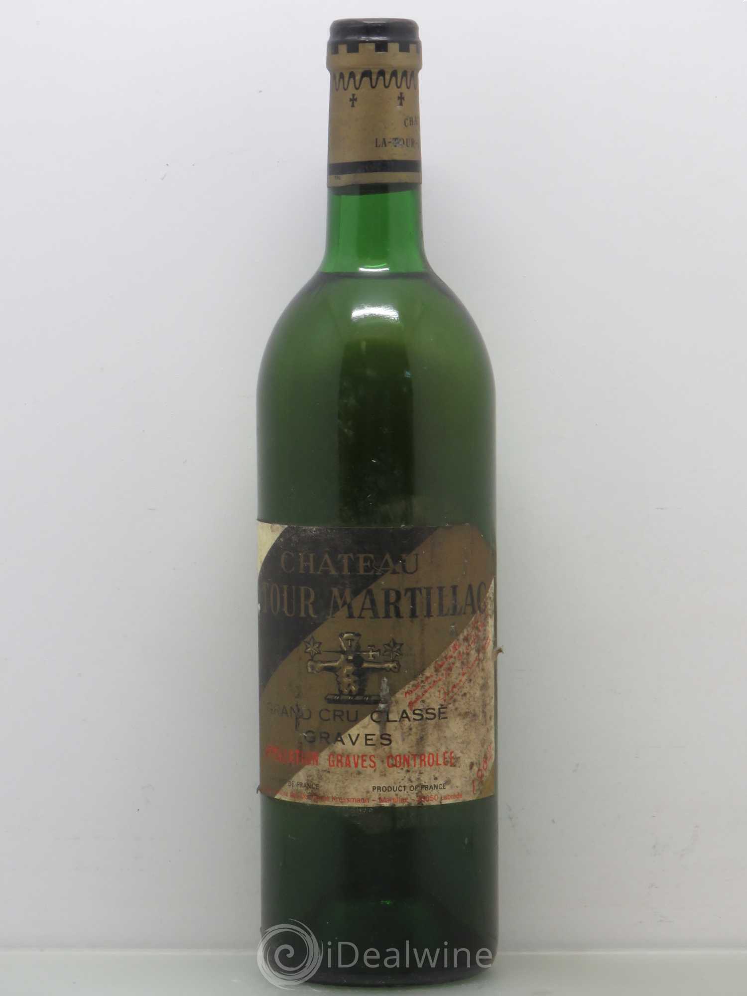 Château Latour-Martillac Cru Classé de Graves 1982 - Lot de 1 bouteille - 0