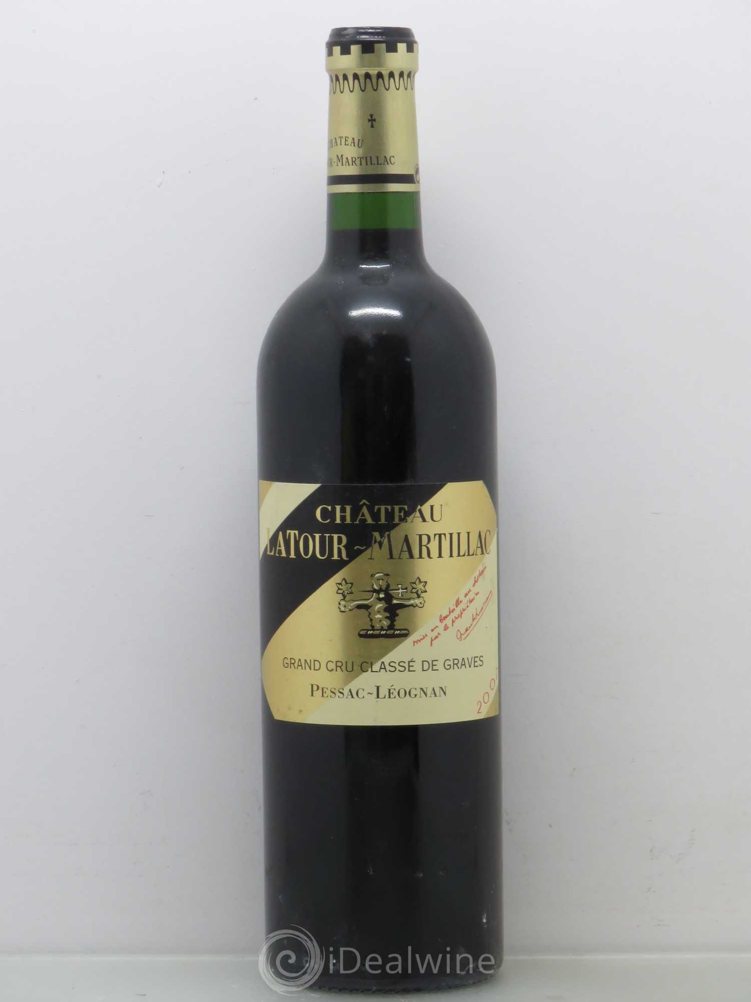 Château Latour-Martillac Cru Classé de Graves 2007 - Lot de 1 bouteille - 0