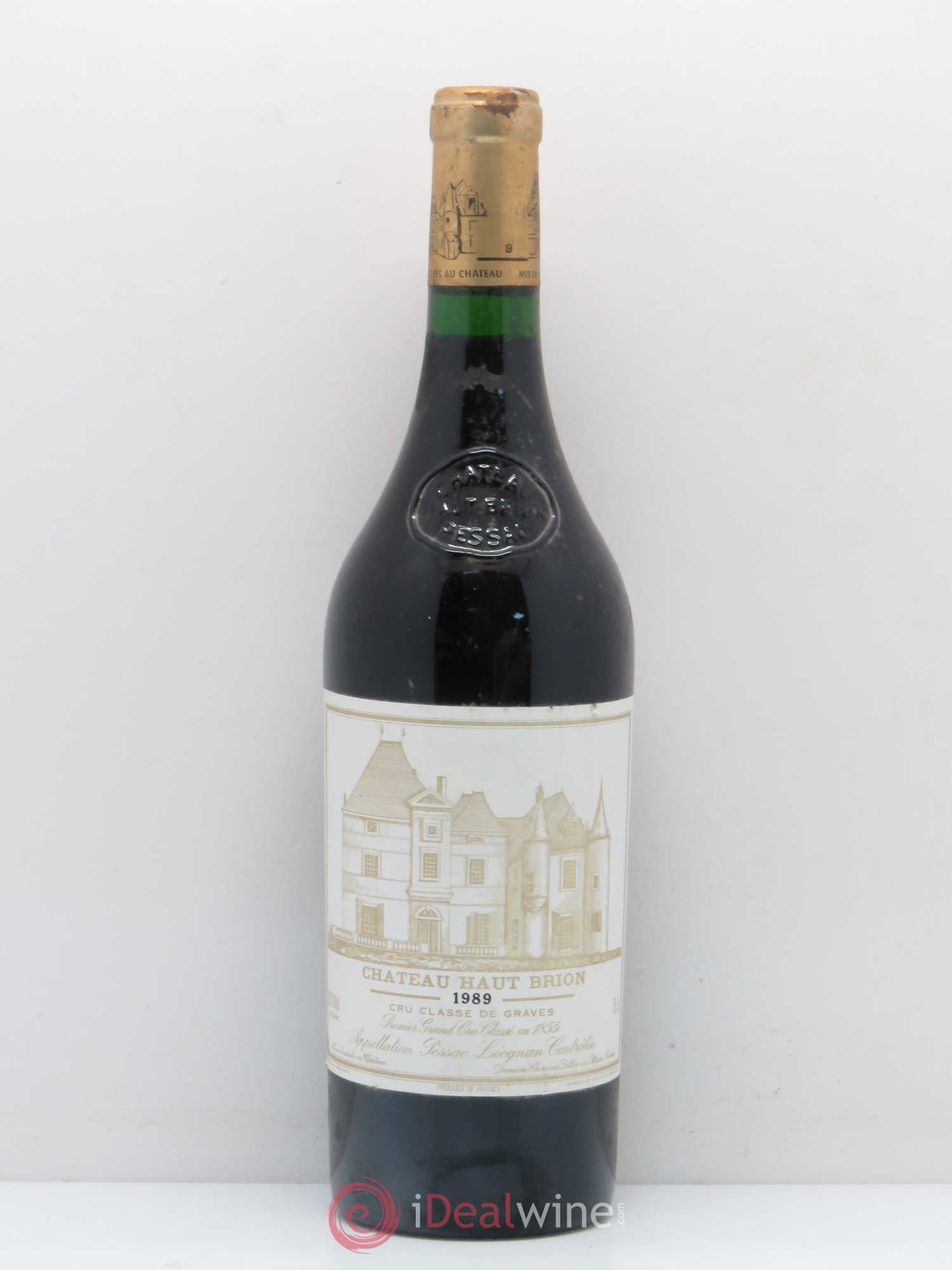 Château Haut Brion 1er Grand Cru Classé 1989 - Lot de 1 bouteille - 0