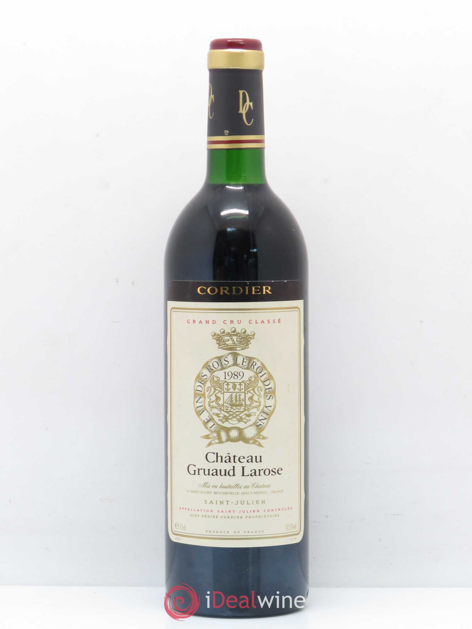 Château Gruaud Larose 2ème Grand Cru Classé 1989 - Lot de 1 bouteille - 0